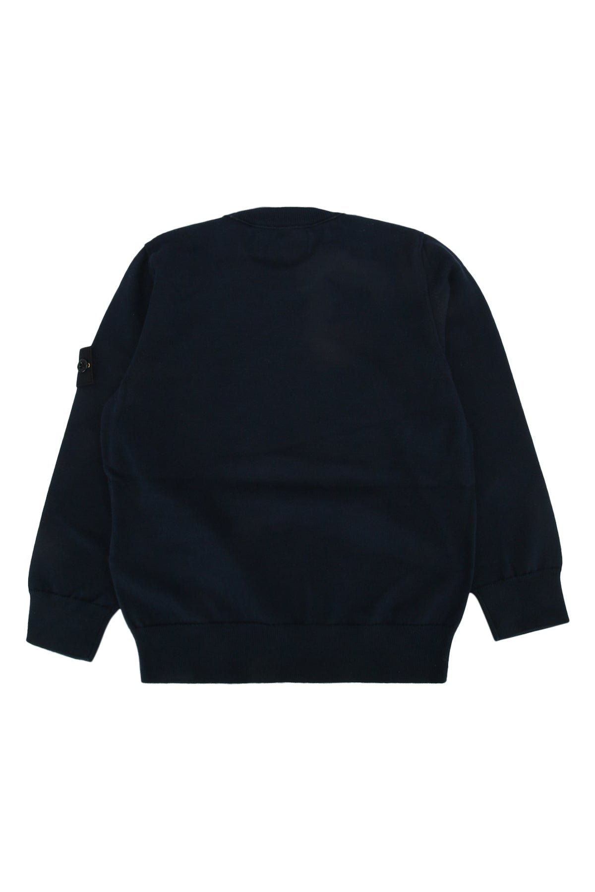 Stone Island Kids Neck Sweater — Navy, view 2