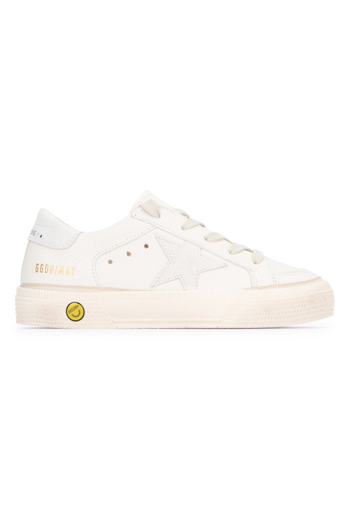 Golden Goose Kids Nappa Sneaker — White by Golden Goose Kids