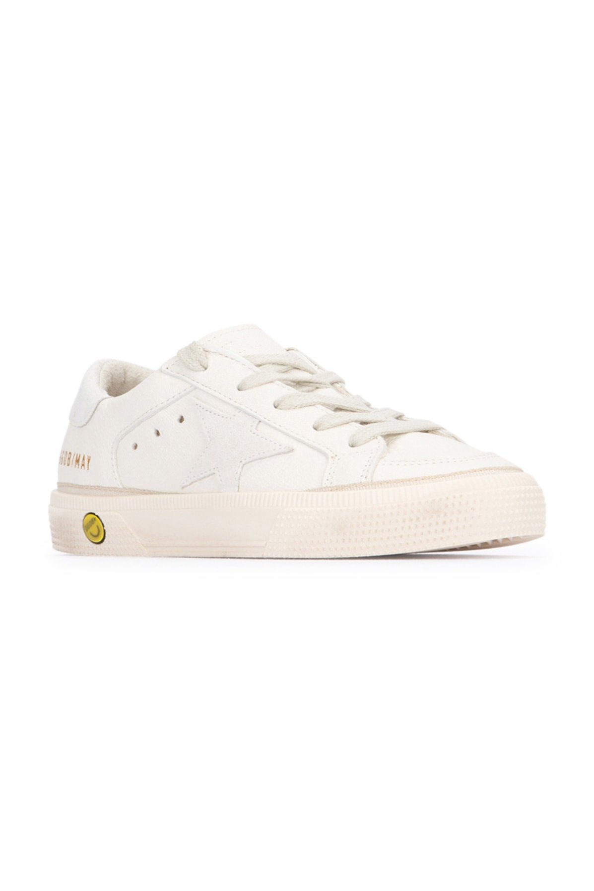 Golden Goose Kids Nappa Sneaker — White, view 2
