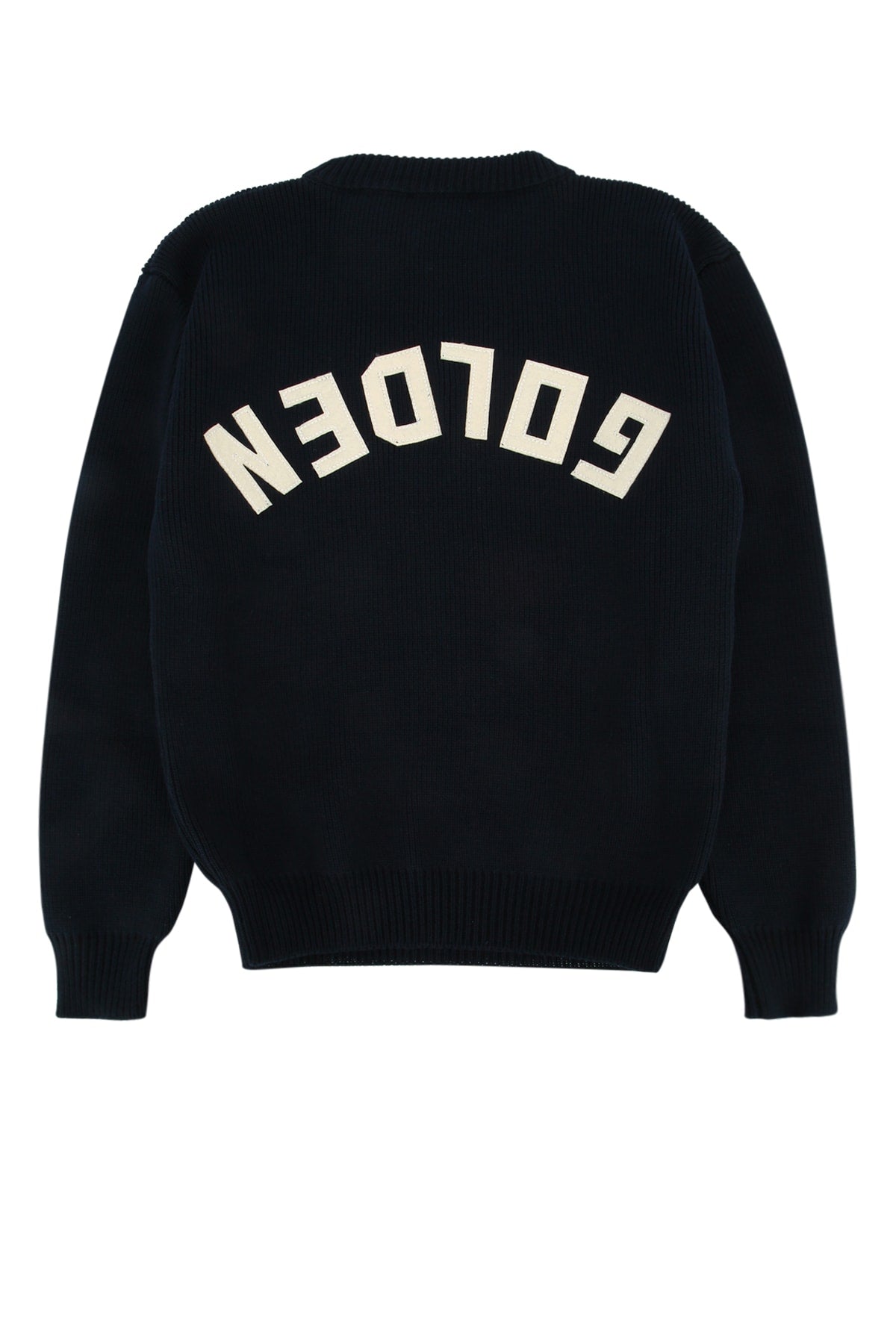 Golden Goose Kids Unisex Sweater — Navy, view 2