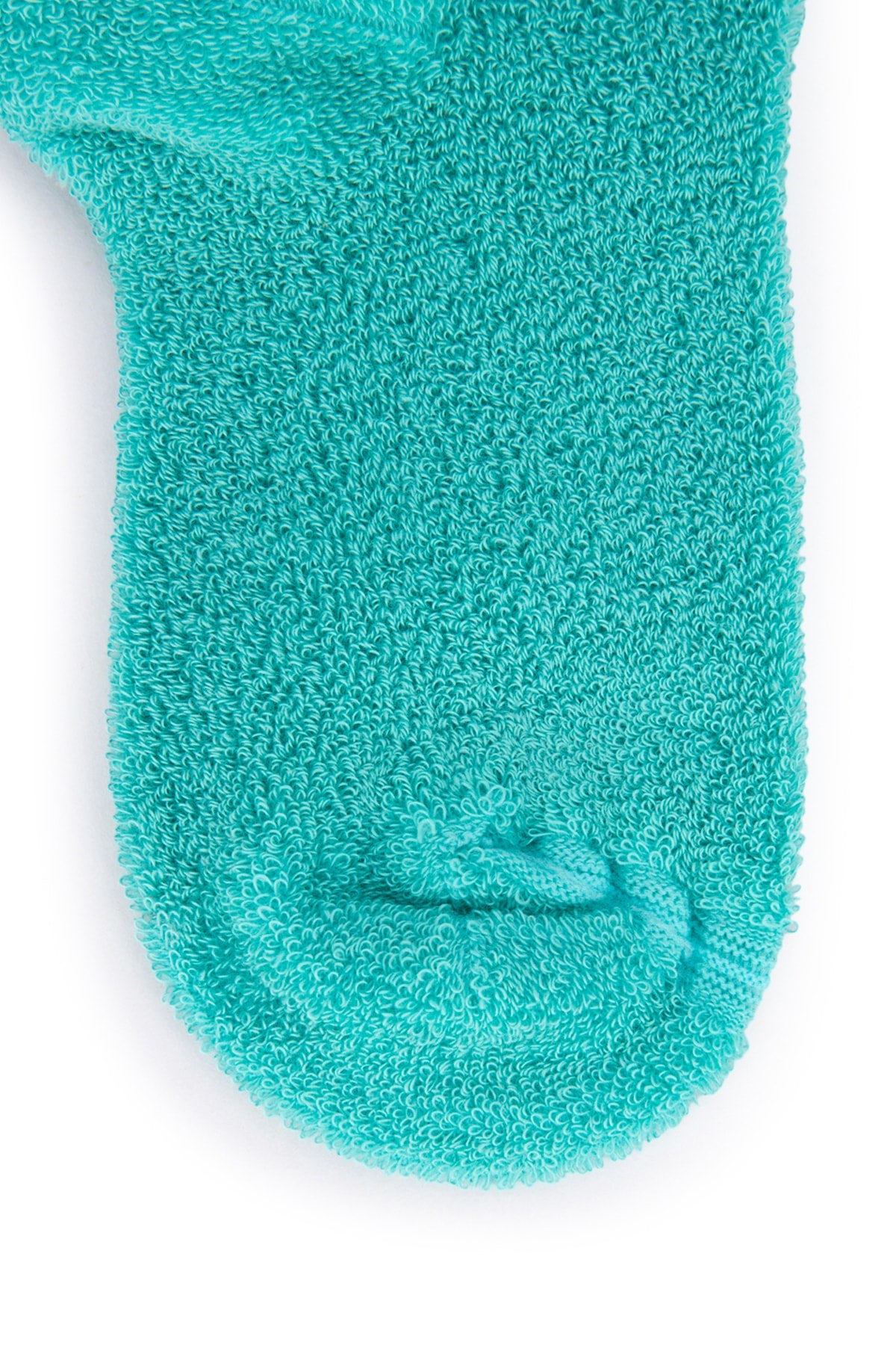 The Animals Observatory Striped Logo Socks — Turquoise, view 2