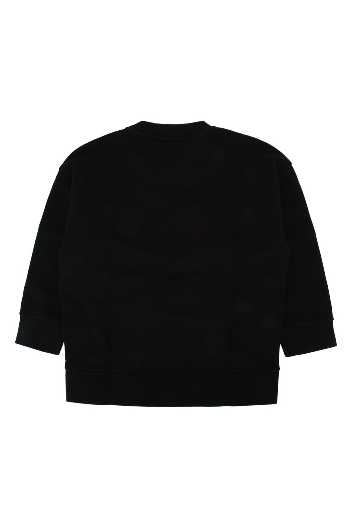 Stella Mccartney Kids Logo-Embroidered Cotton Sweatshirt — Black, view 2