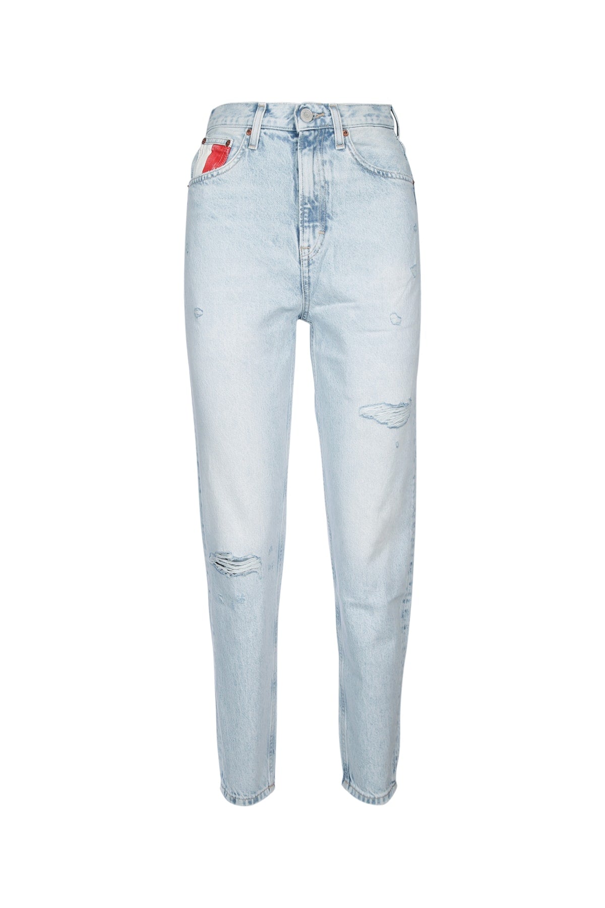 Tommy Hilfiger Jeans Distressed Light-Wash Denim Jeans — Blue by Tommy Hilfiger Jeans
