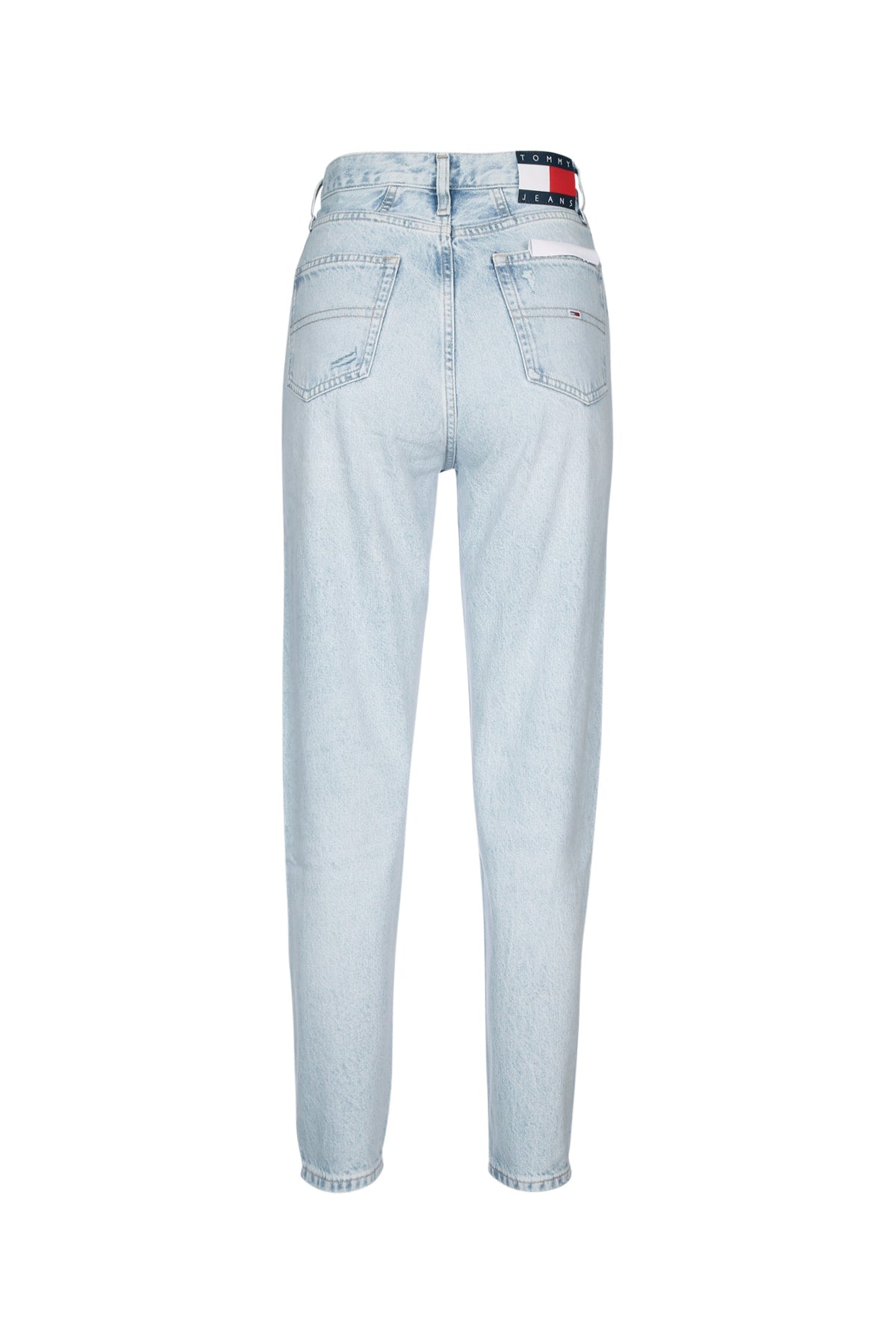 Tommy Hilfiger Jeans Distressed Light-Wash Denim Jeans — Blue, view 2