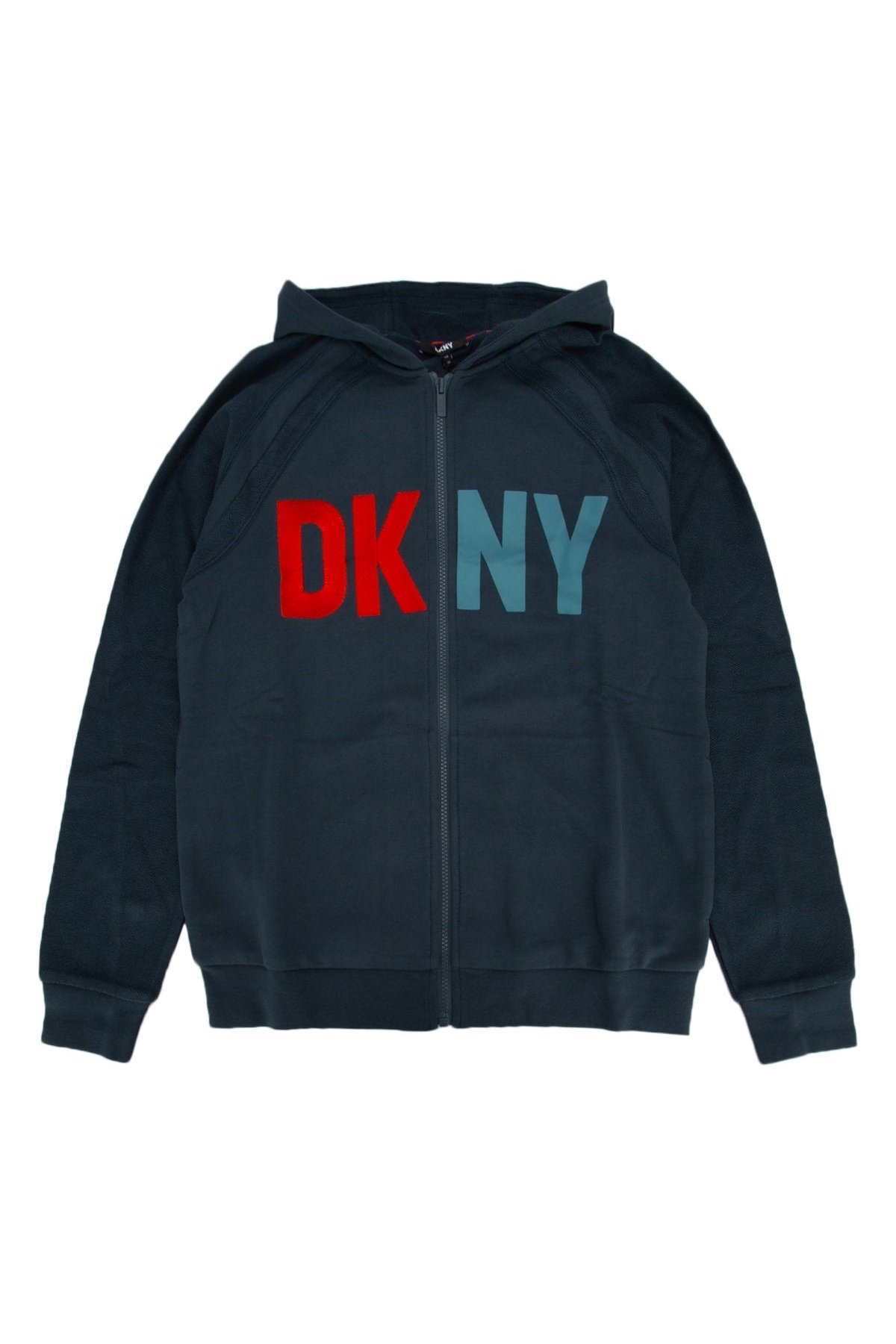 Dkny Junior Logo-Embroidered Hoodie — Navy by Dkny Junior