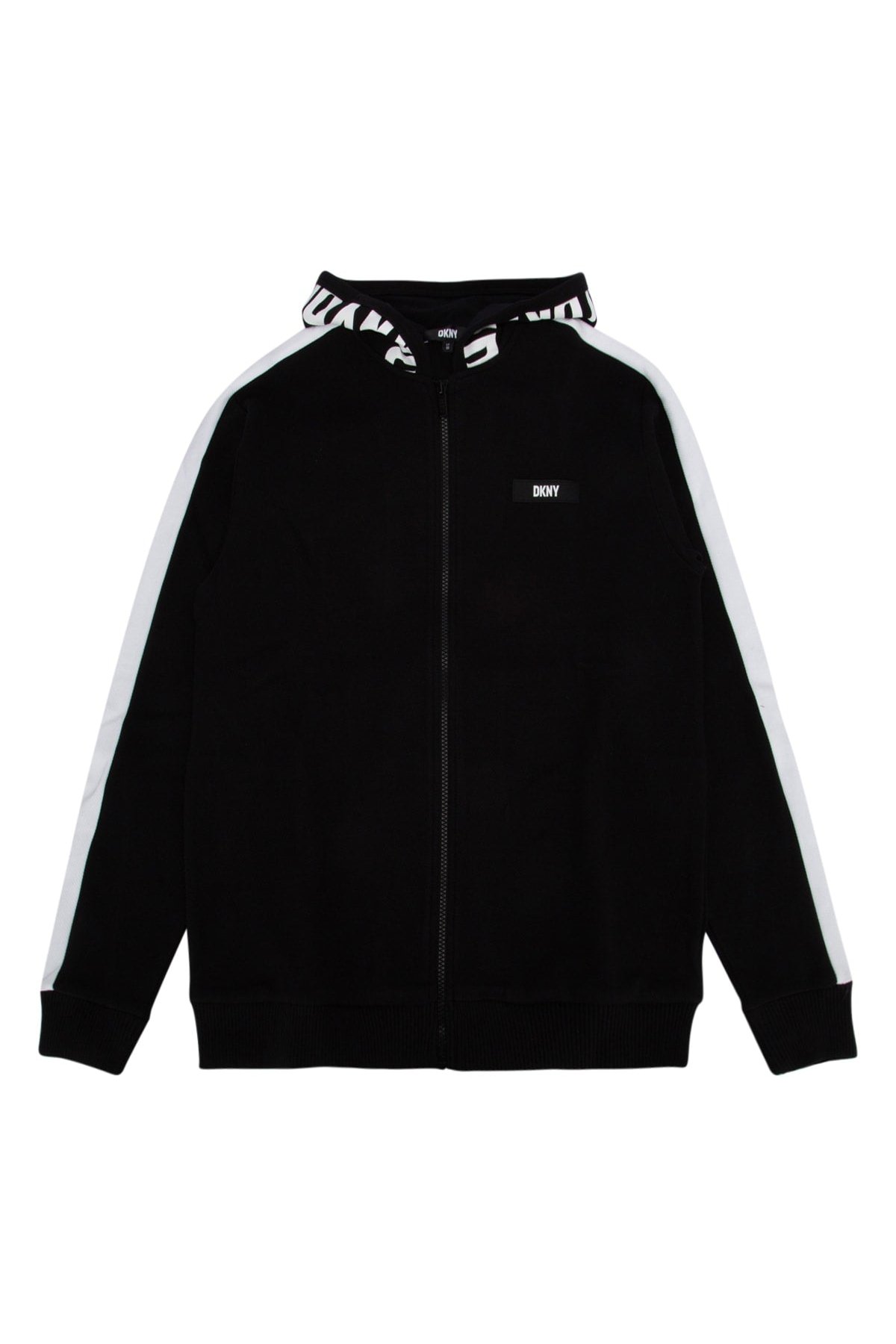 Dkny Junior Color-block Knit Cardigan — Black by Dkny Junior
