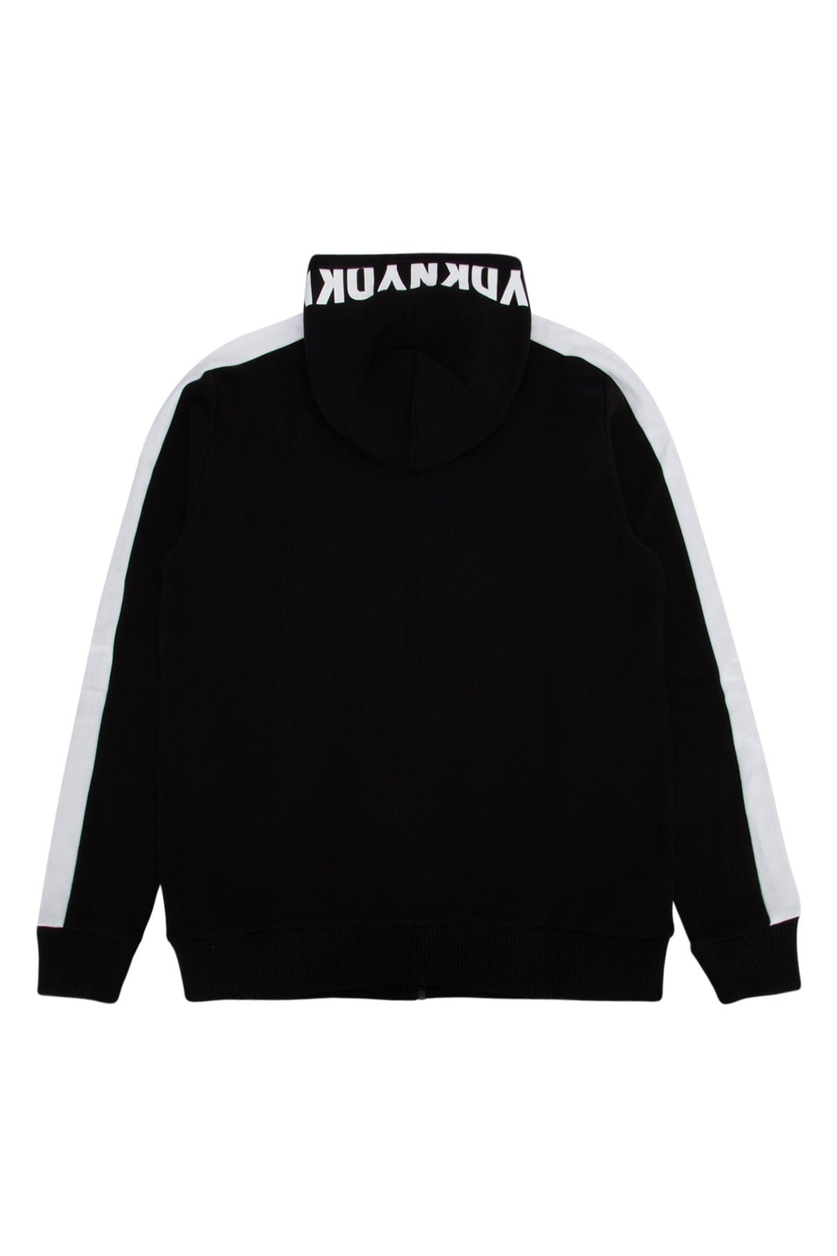 Dkny Junior Color-block Knit Cardigan — Black, view 2