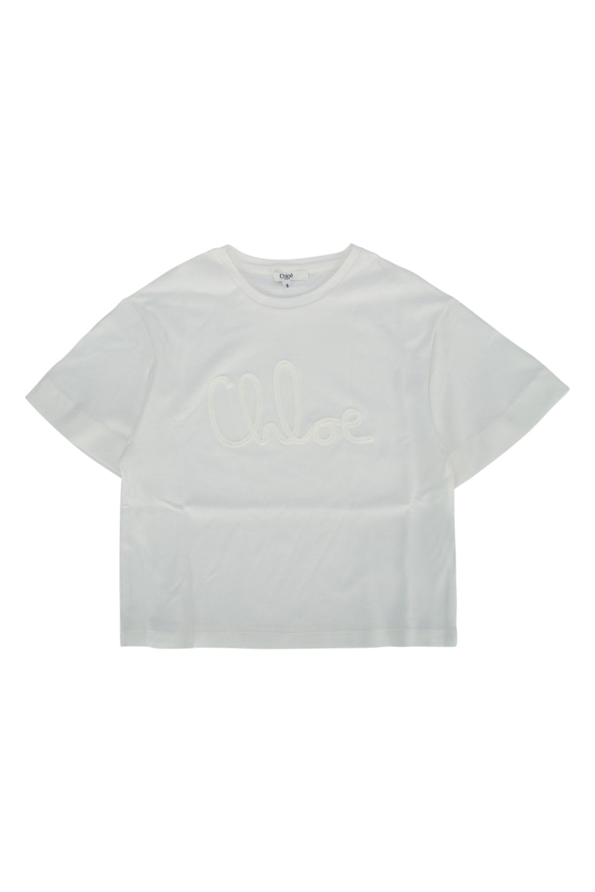 Chloe Kids Sleeves T-Shirt — White by Chloe Kids