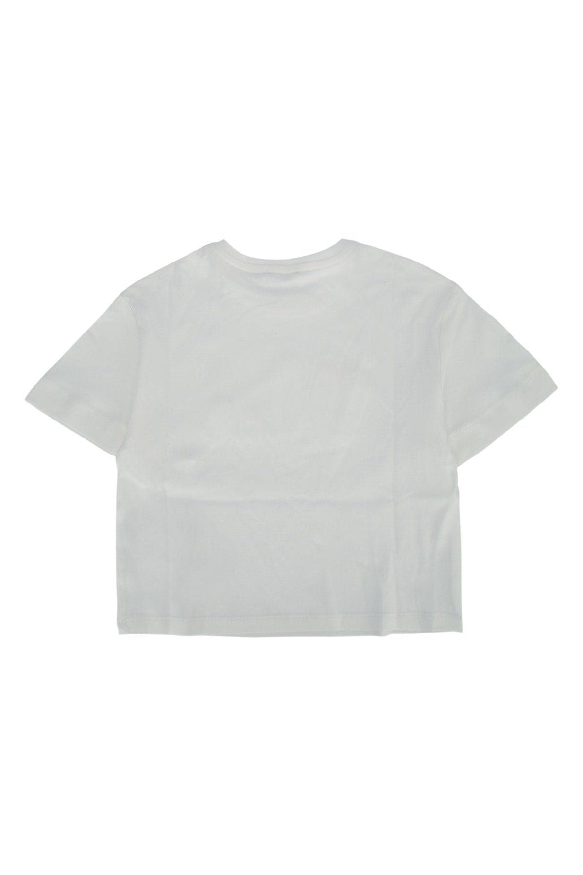 Chloe Kids Sleeves T-Shirt — White, view 2