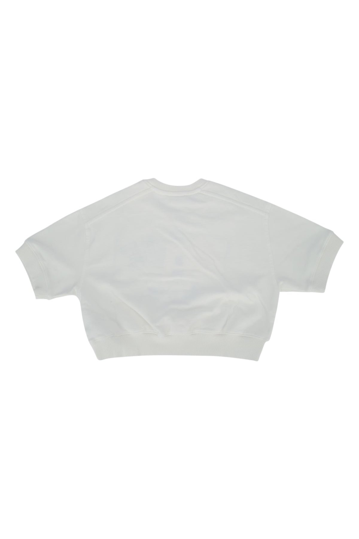 Chloe Kids Dete Sweatshirt — White, view 2