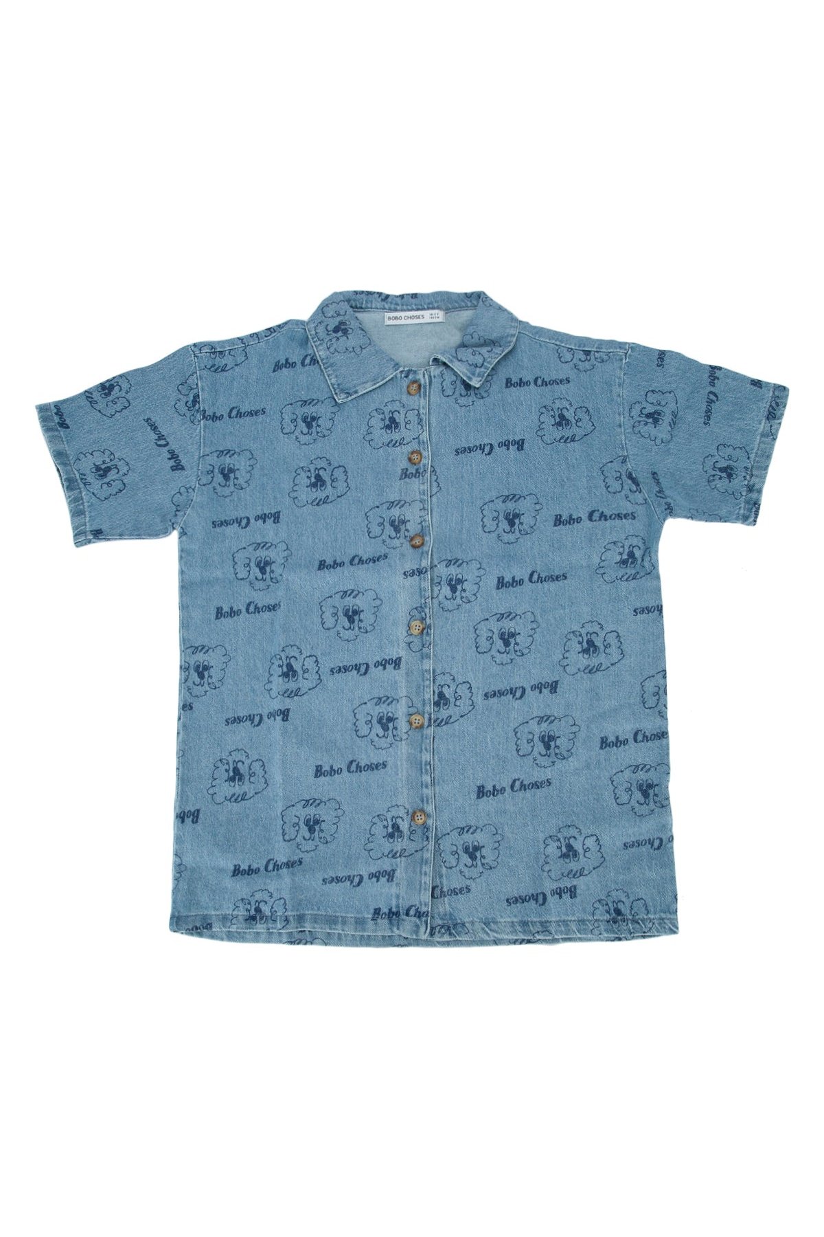 Bobo Choses Over Shirt — Blue by Bobo Choses