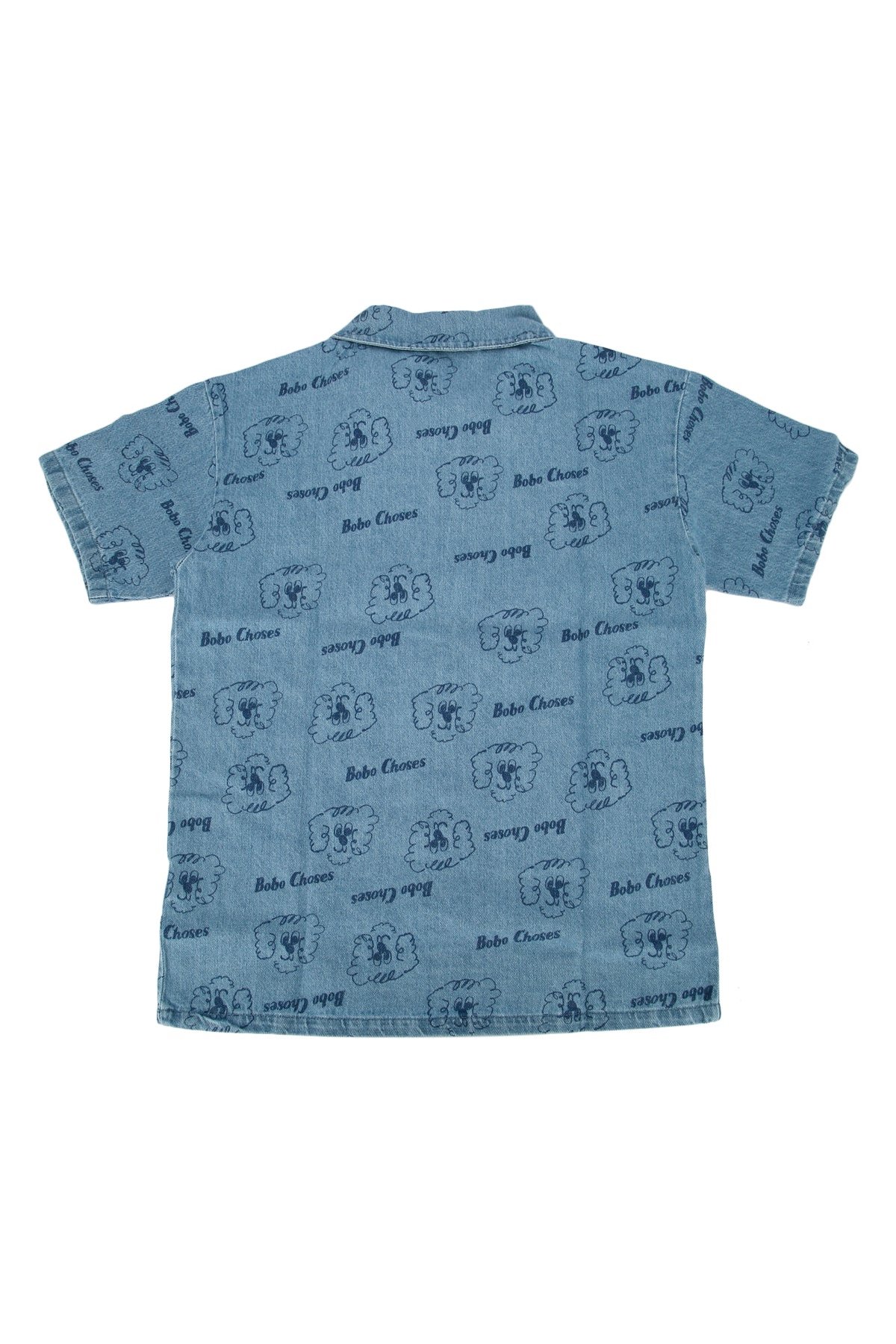 Bobo Choses Over Shirt — Blue, view 2