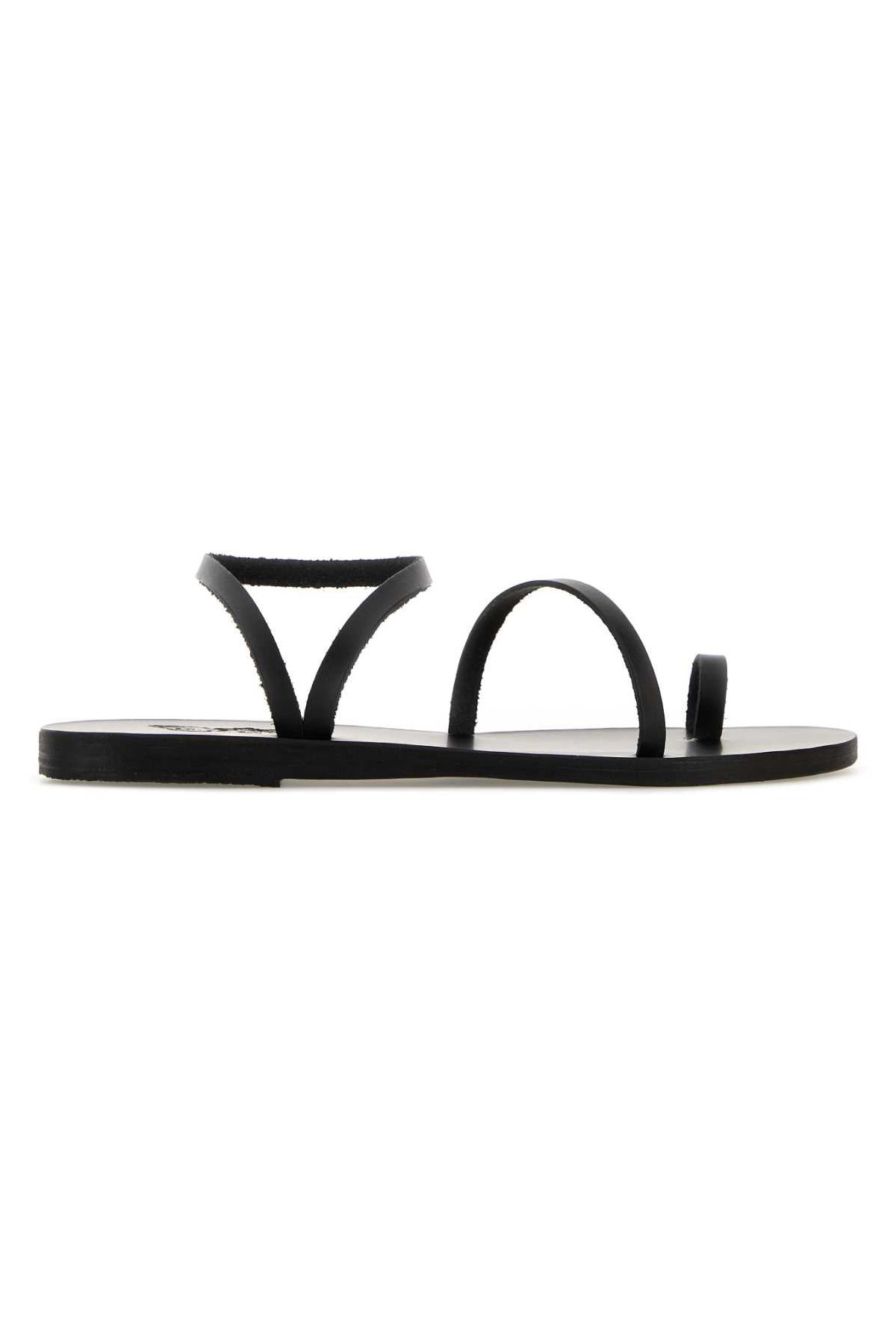 Ancient Greek Apli Eleftheria Sandals — Black by Ancient Greek