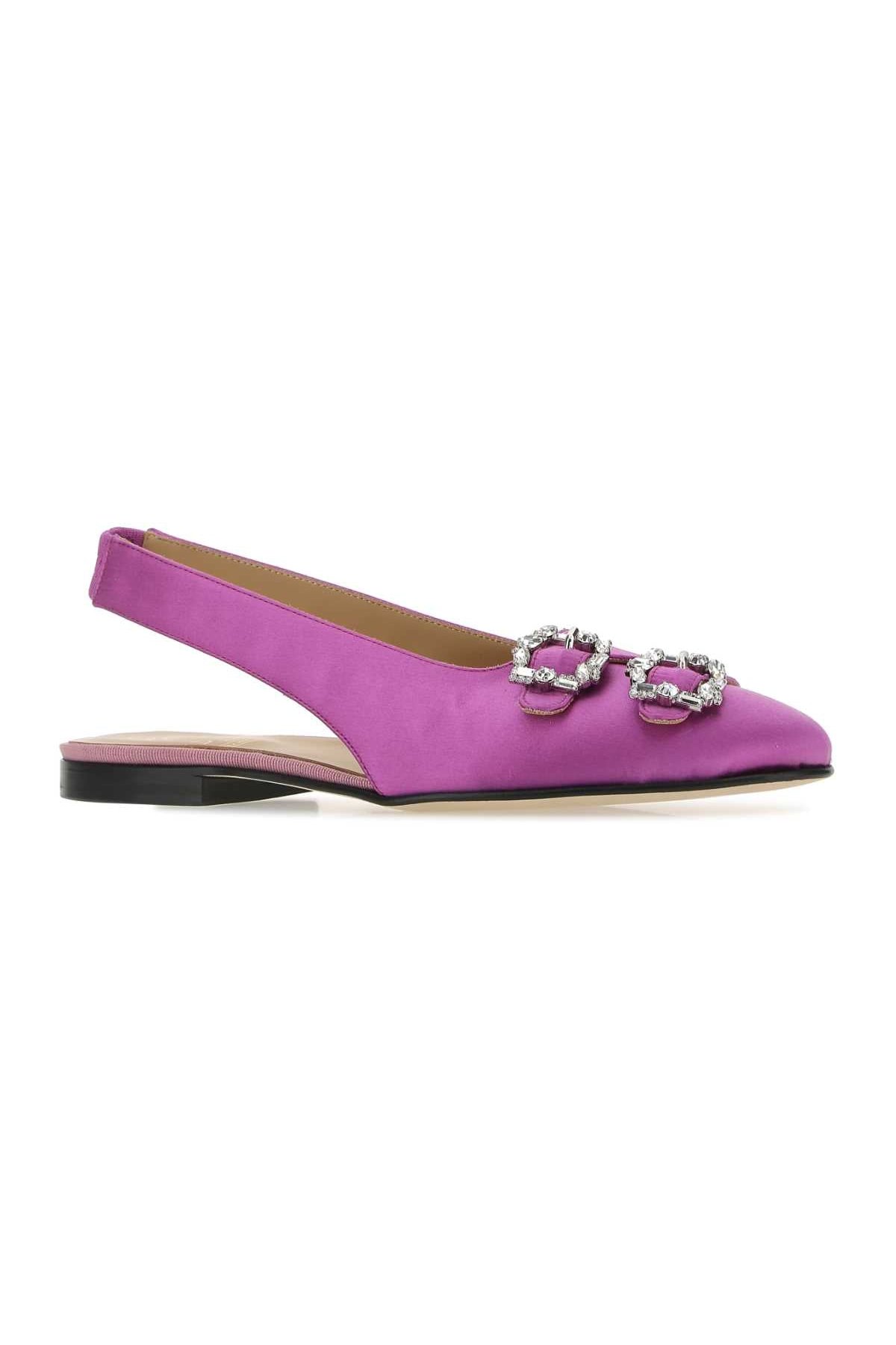 Edhen Milano Ballerina Flat — Purple, view 2