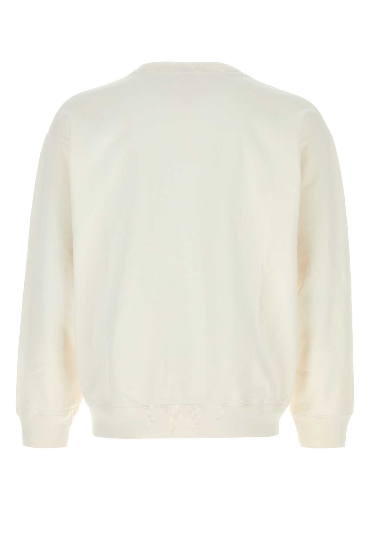 Sporty & Rich Embroidered Sweatshirt — White, view 2