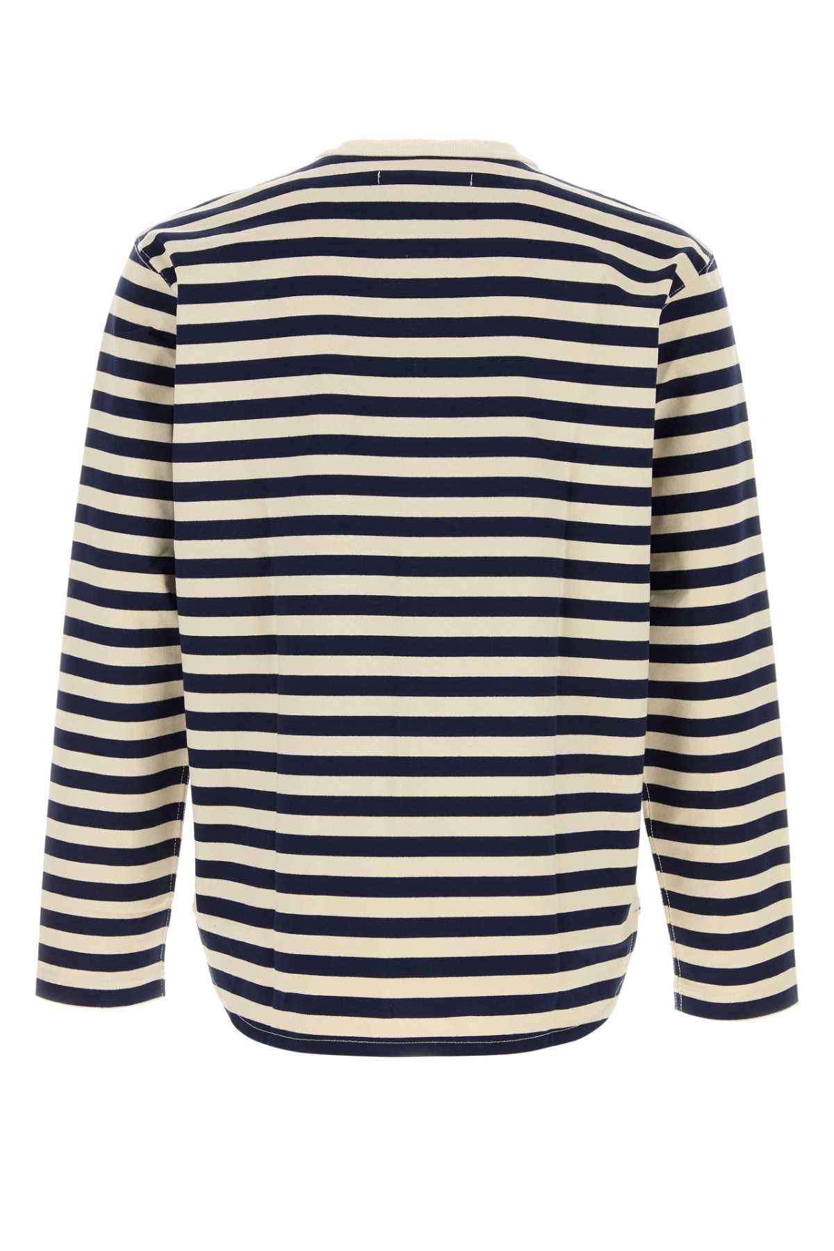 Junya Watanabe Sleeve T-Shirt — Navy, view 2