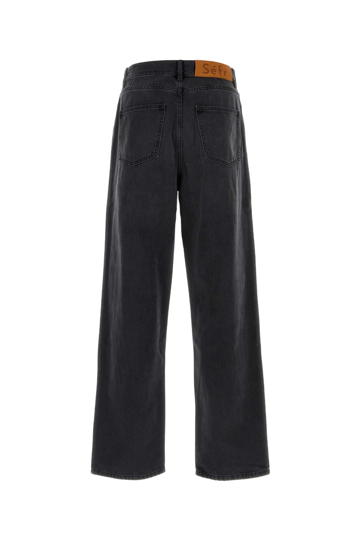 Sefr Jeans — Black, view 2