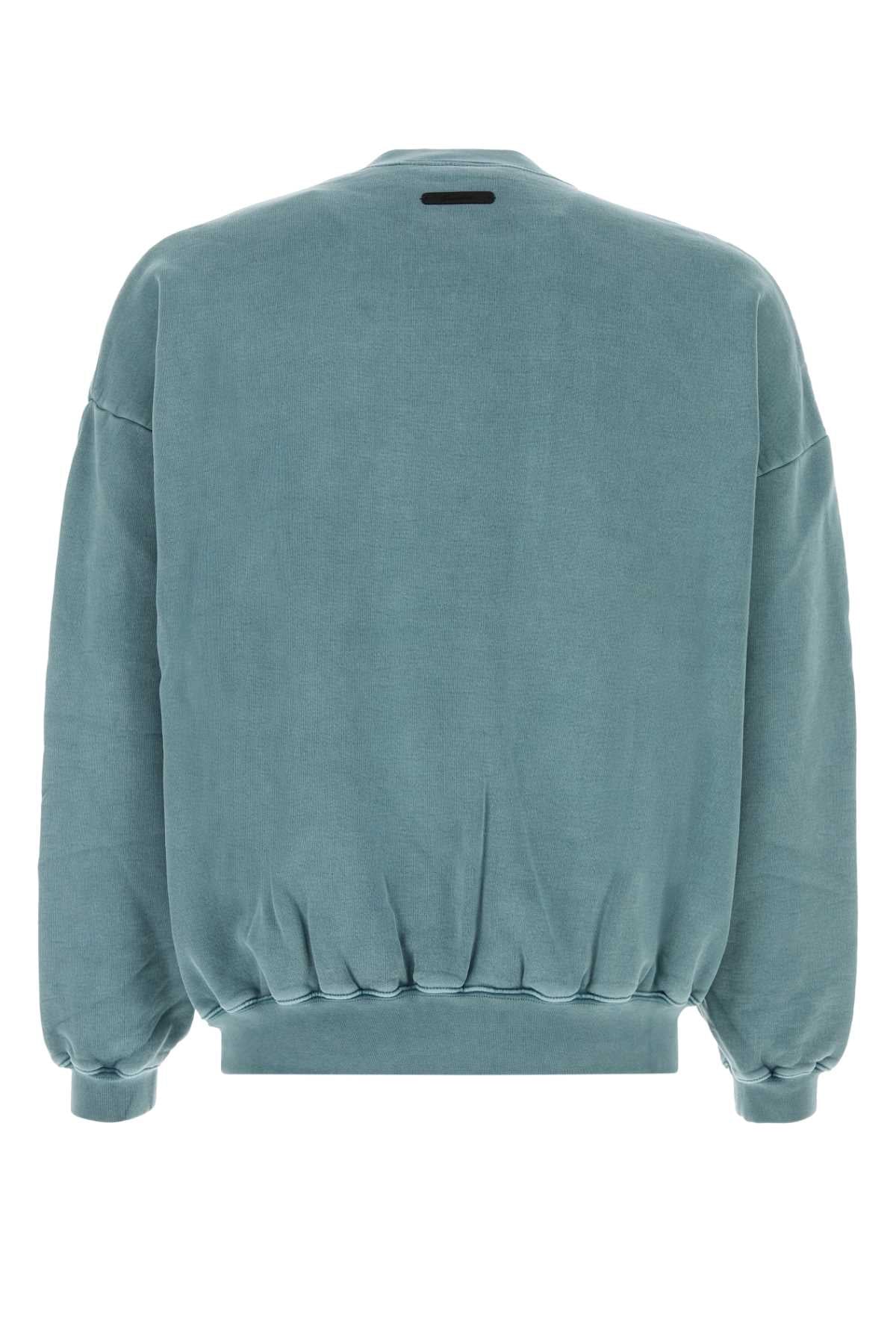 Fear Of God Essential Crewneck Sweatshirt — Blue, view 2