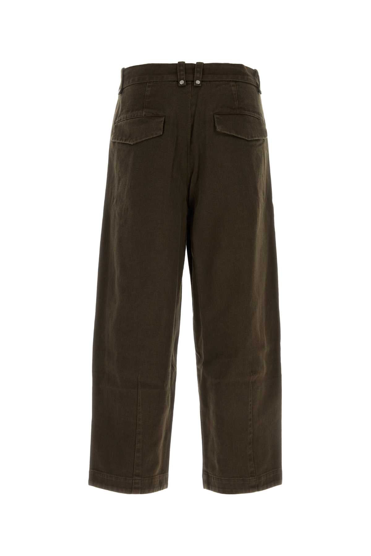 Entire Studios Gully Pant Trousers — Brown, view 2