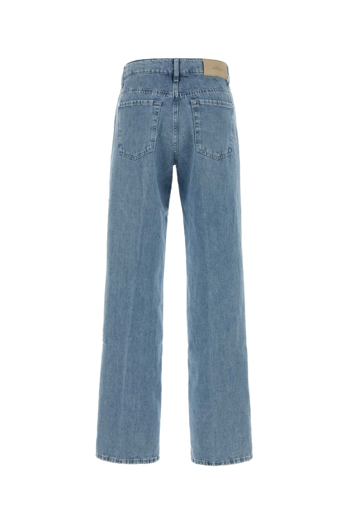Seven For All Mankind Stove Pipe Jeans — Blue, view 2