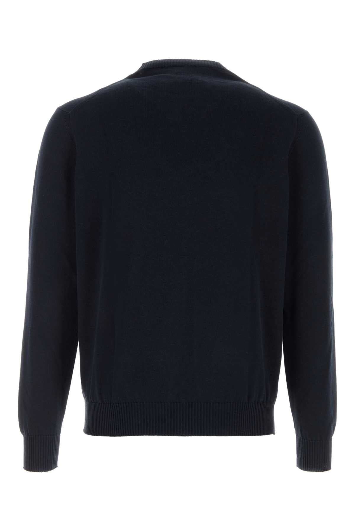 Fedeli Sweater — Navy, view 2