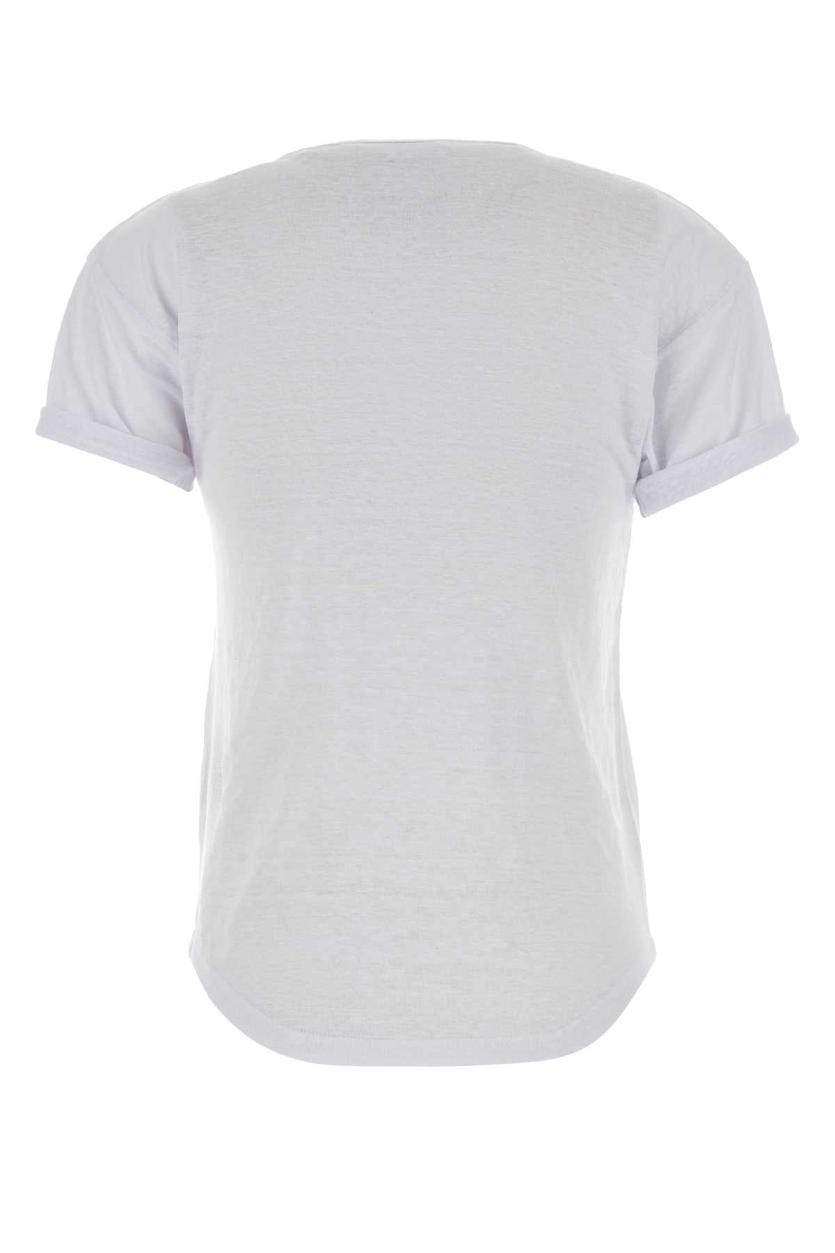 Isabel Marant Etoile Koldia T-Shirt — White, view 2