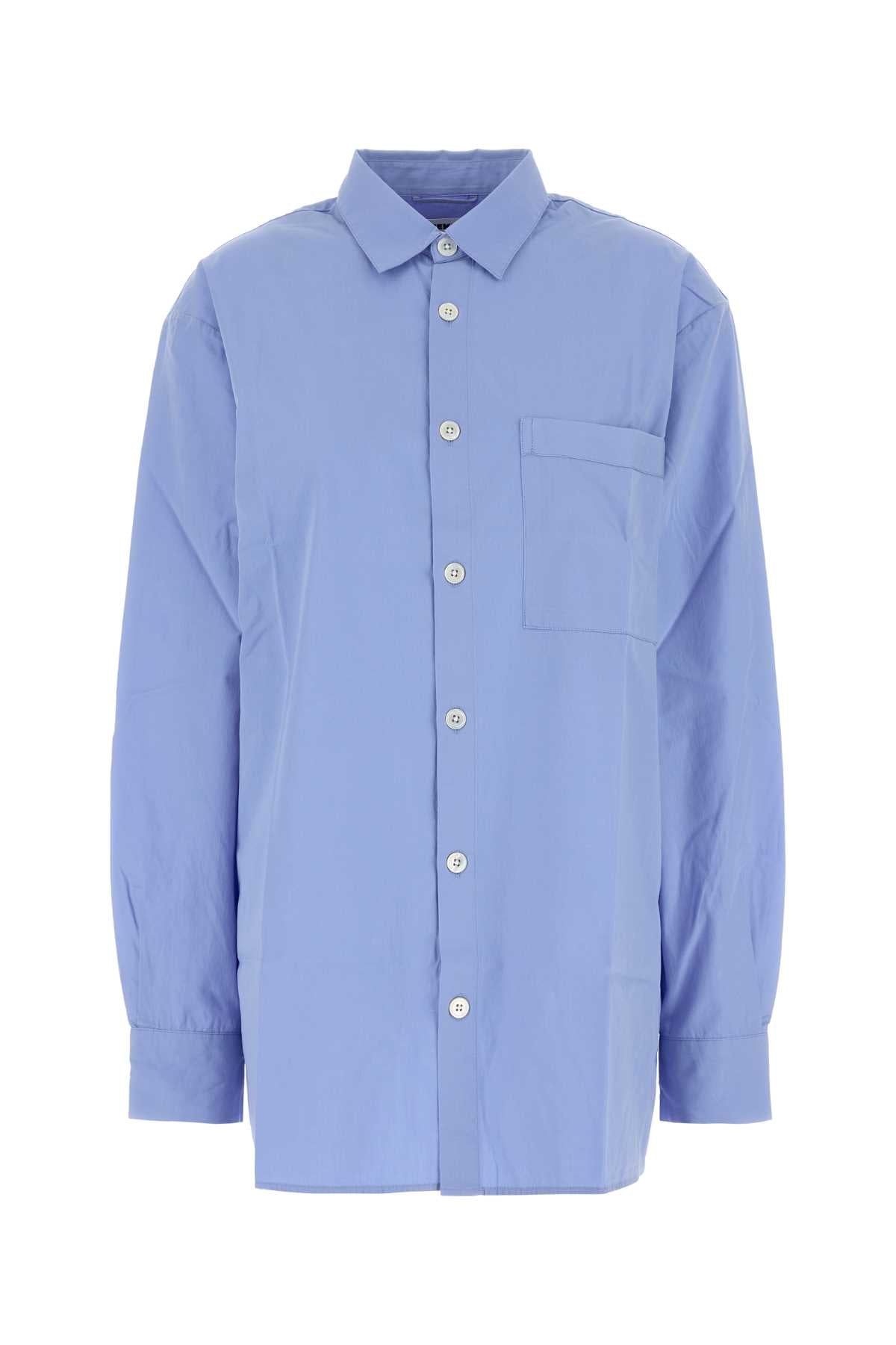 Tekla Pyjamas Shirt — Blue by Tekla