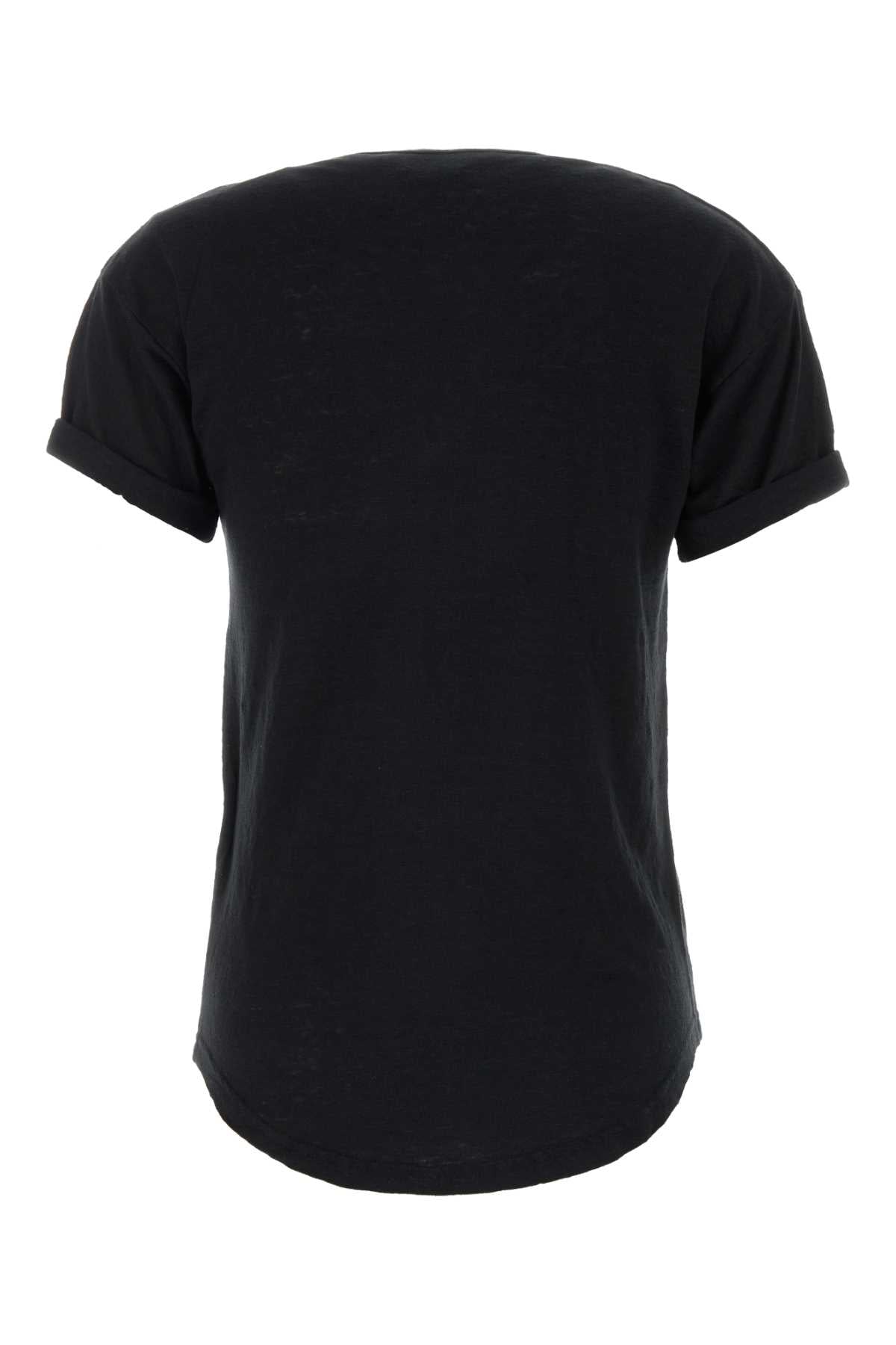 Isabel Marant Etoile Koldia T-Shirt — Black, view 2