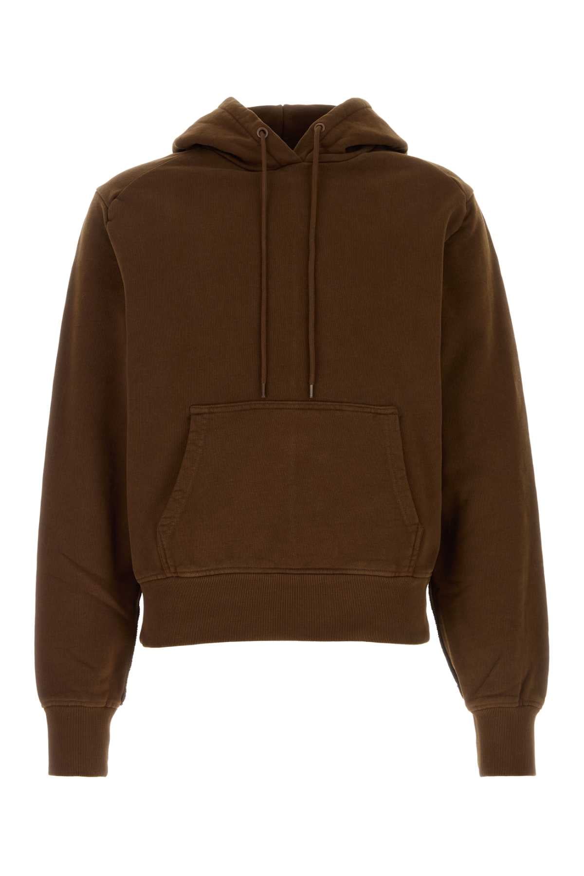 Entire Studios Hood Sweatshirt — Brown by Entire Studios