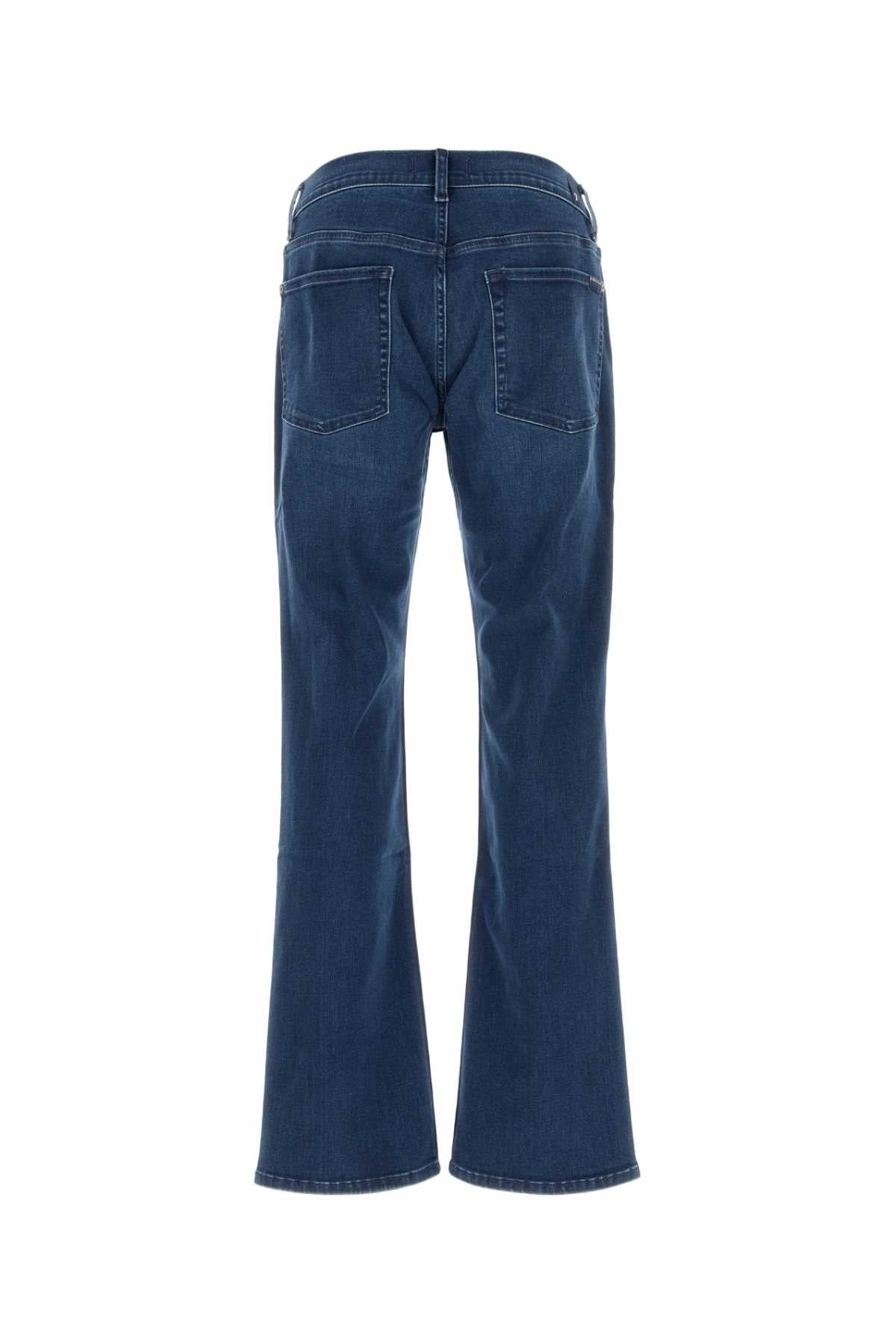 Seven For All Mankind Bootcut Jeans — Blue, view 2