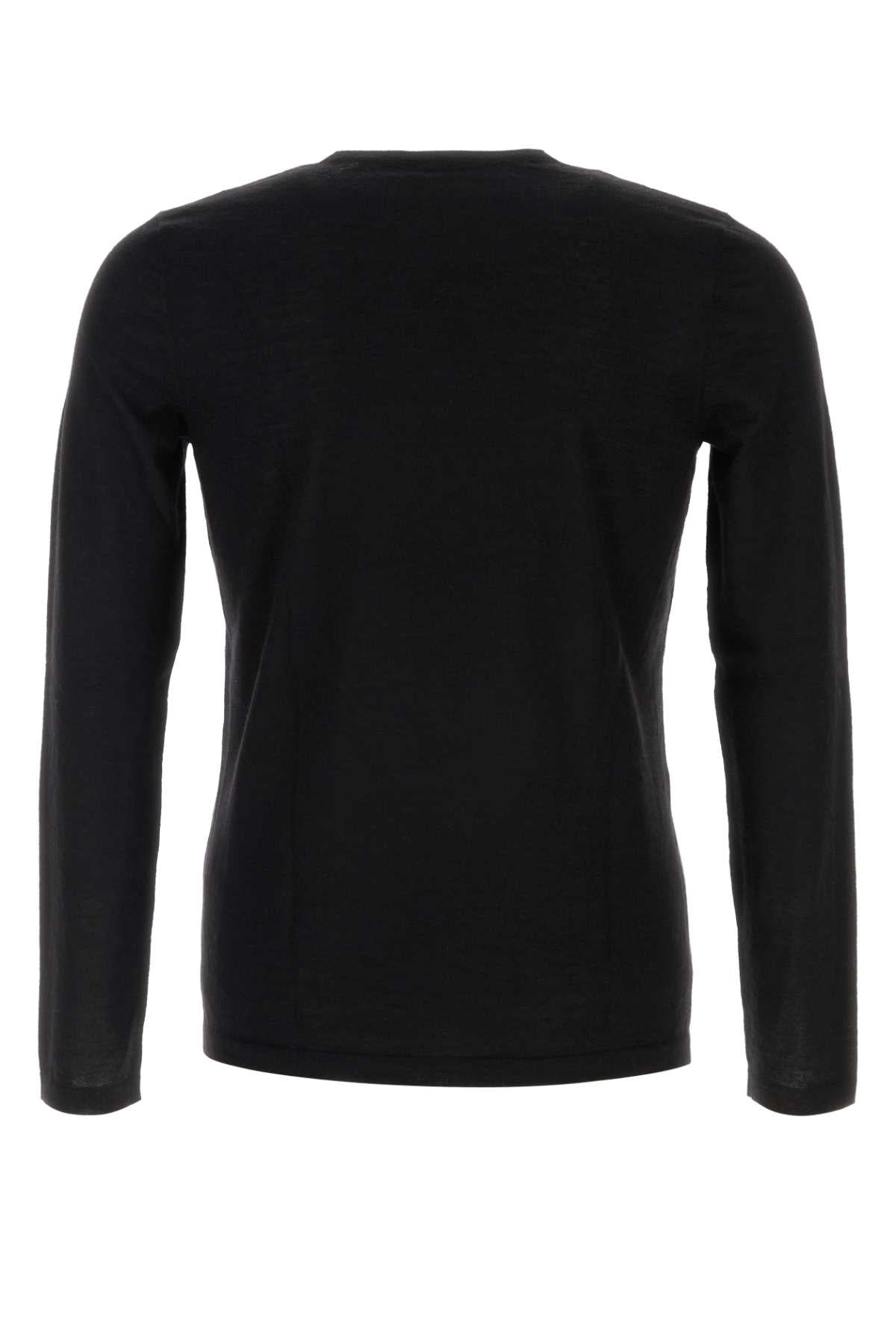 Le Kasha Kyoto Sweater — Black, view 2