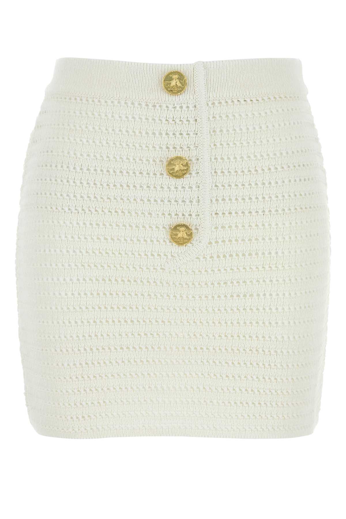 Le Kasha Skirt — White by Le Kasha