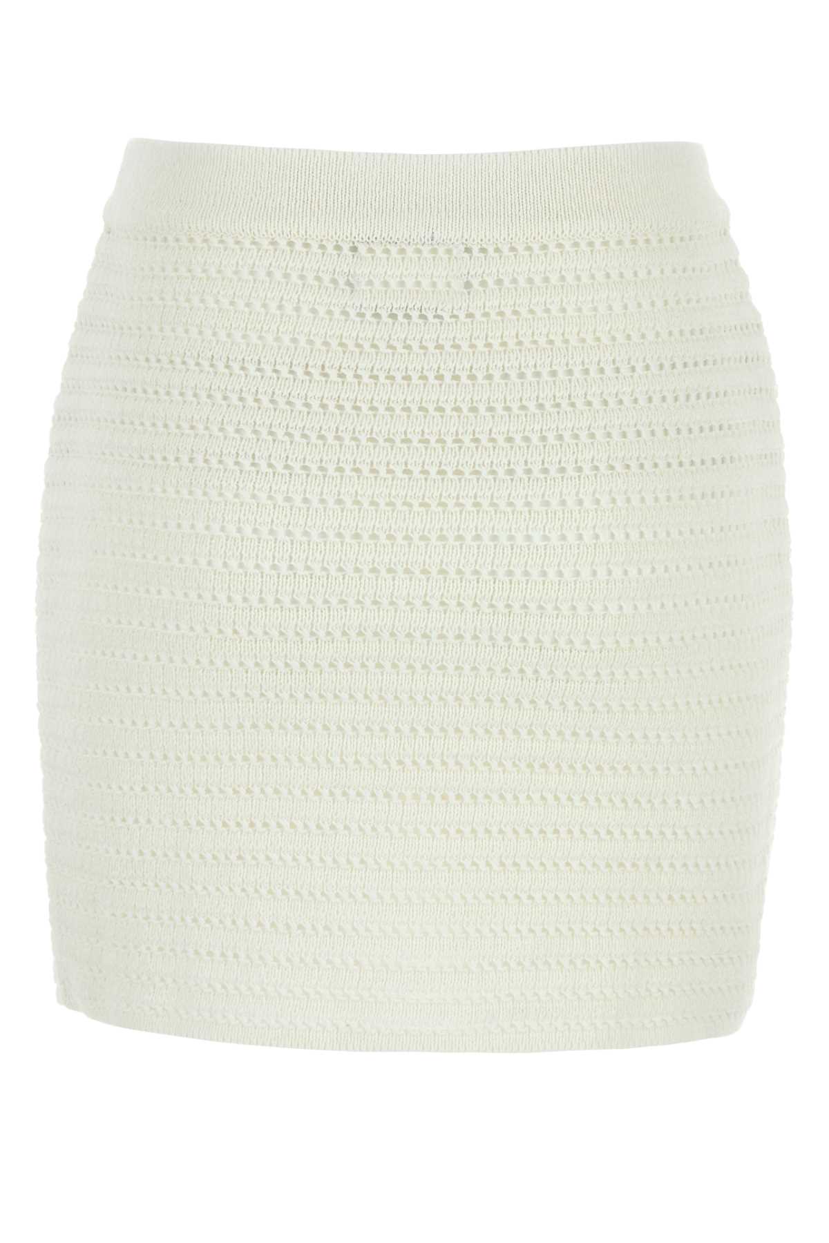 Le Kasha Skirt — White, view 2