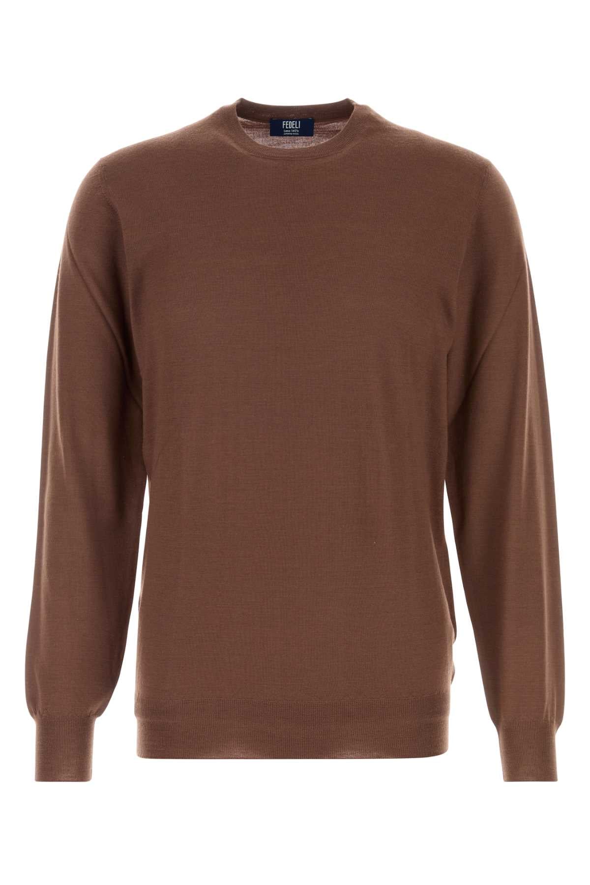 Fedeli Sweater — Brown by Fedeli