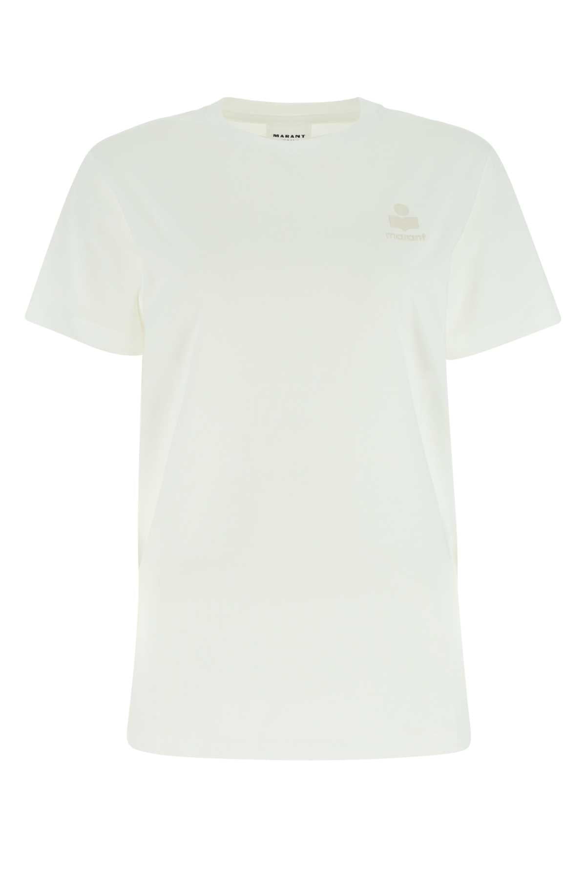 Isabel Marant Etoile Aby T-Shirt — White by Isabel Marant Etoile