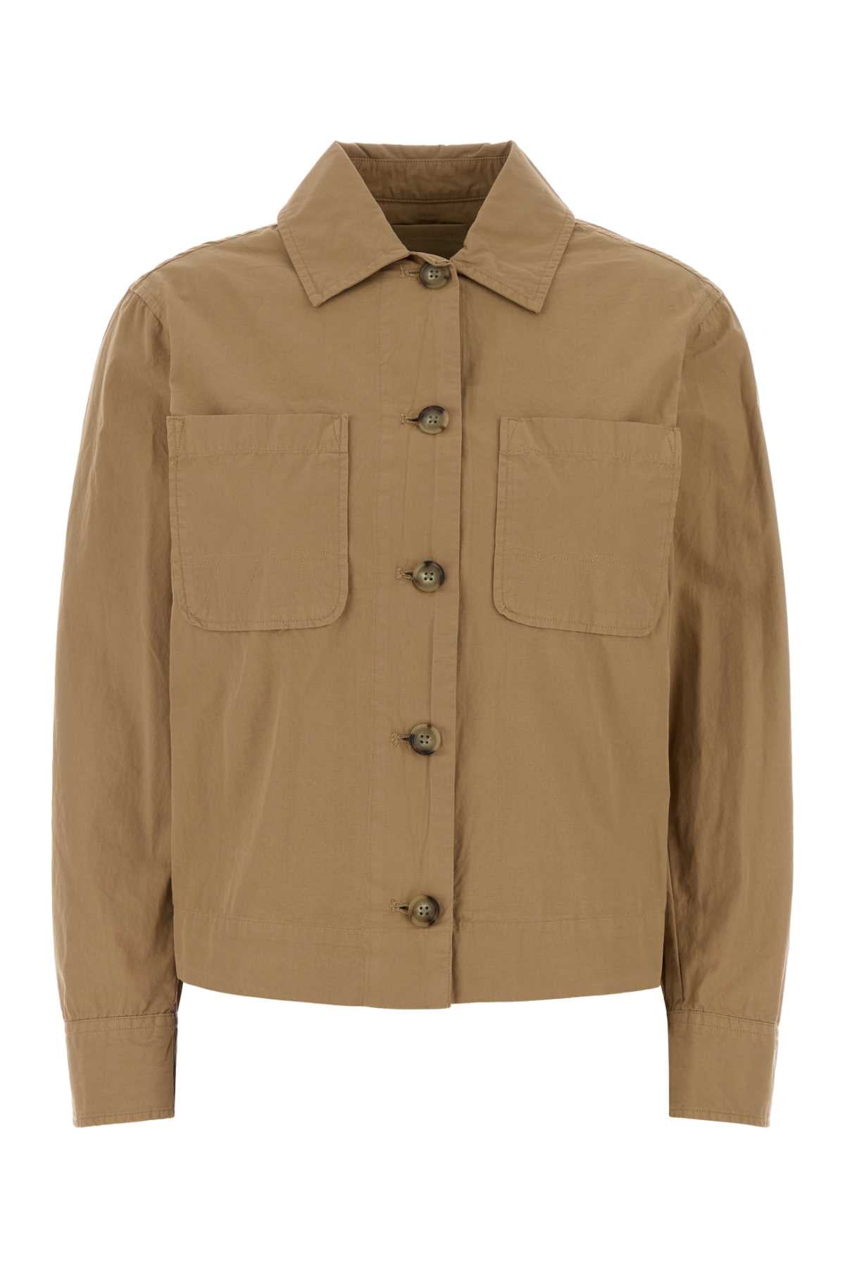 Woolrich Cotton Casual Overshirt — Beige by Woolrich