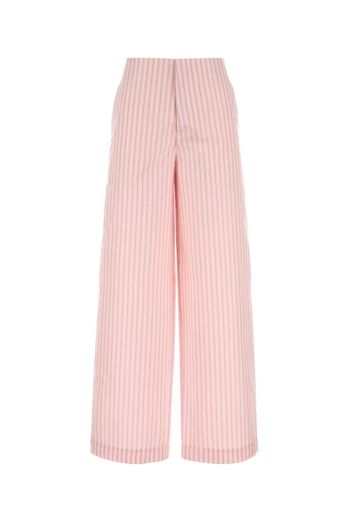 Philosophy Di Lorenzo Serafini Embroidered Poplin Trousers — Pink by Philosophy Di Lorenzo Serafini