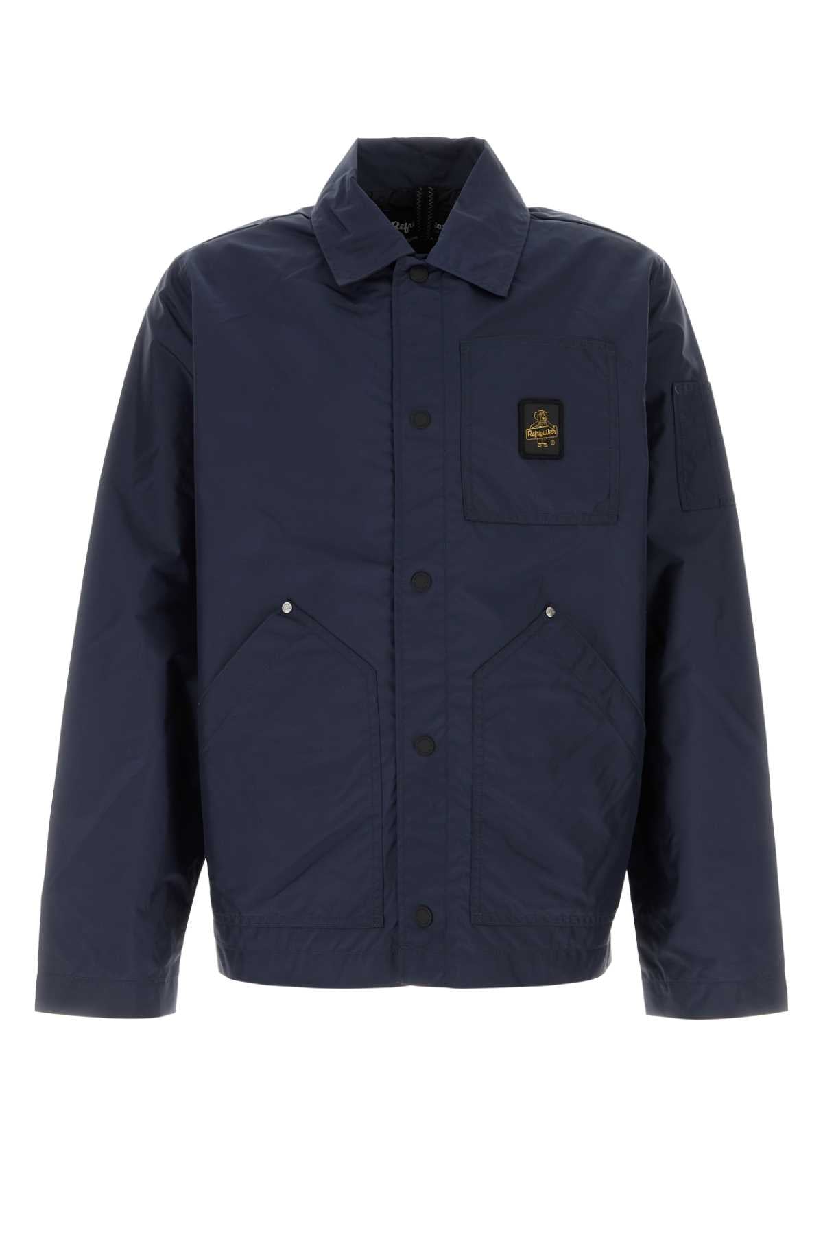 Refrigiwear Nylon Harrington Jacket — Navy by Refrigiwear