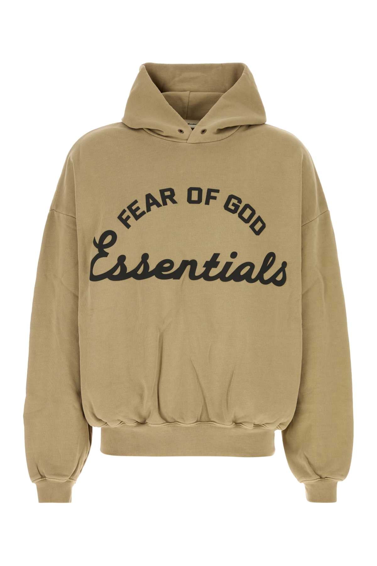 Fear Of God Essential Hoodie — Beige by Fear Of God Essential