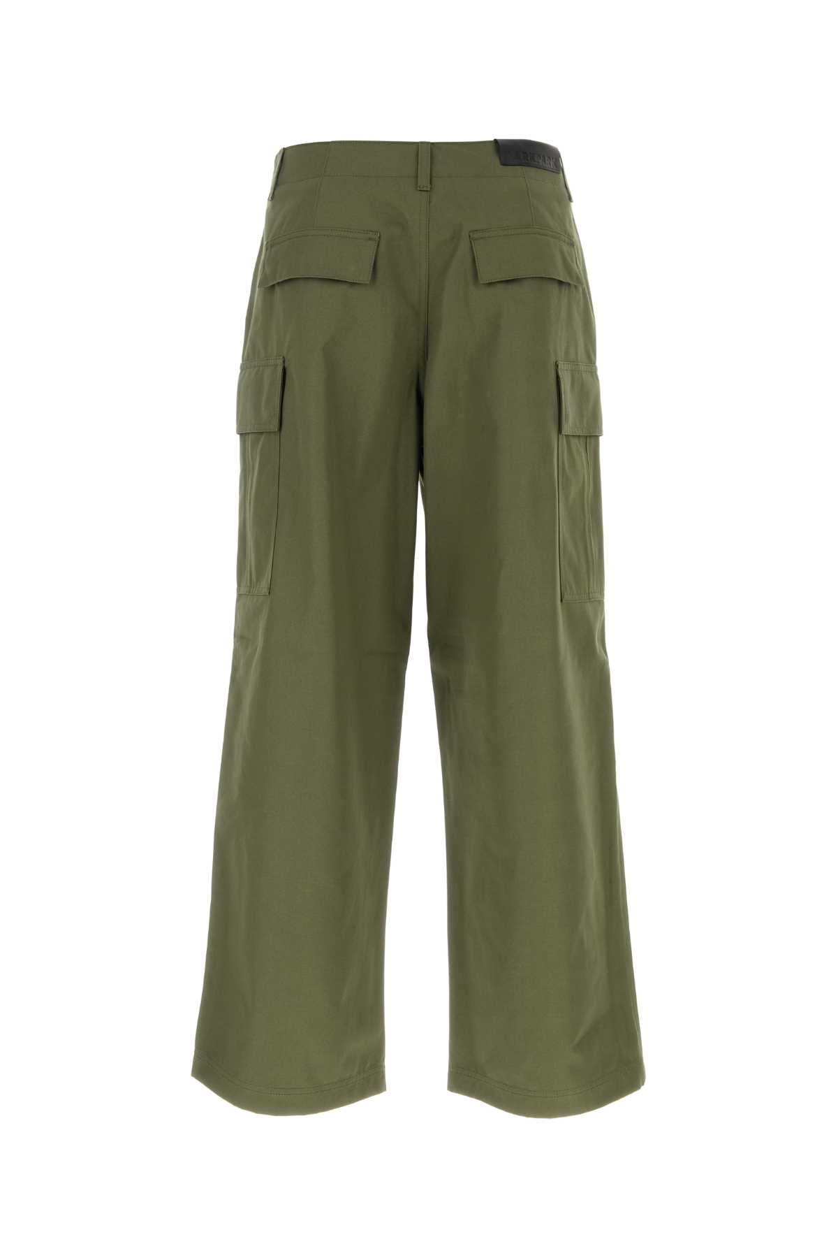 Darkpark Cotton Cargo Cargo Pants — Green by Darkpark
