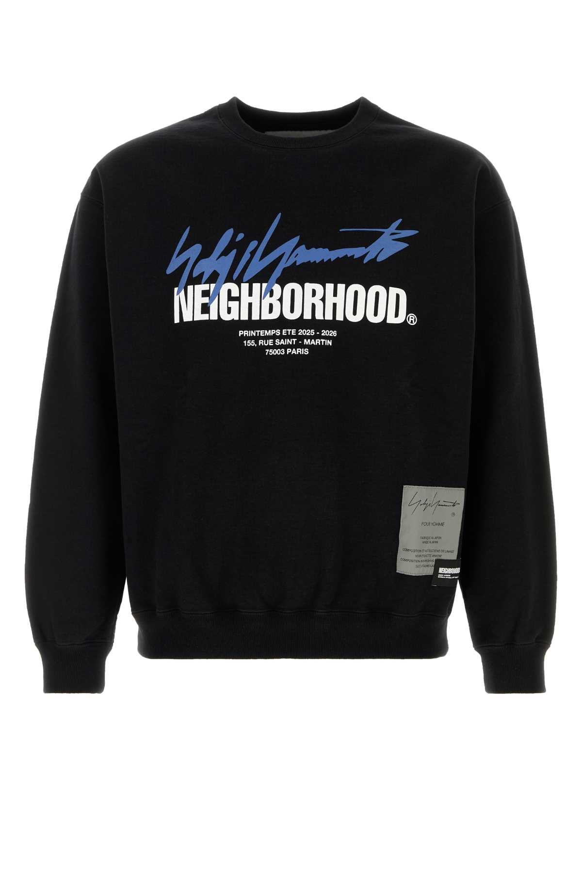 Yohji Yamamoto Shirt Sweatshirt — Black by Yohji Yamamoto