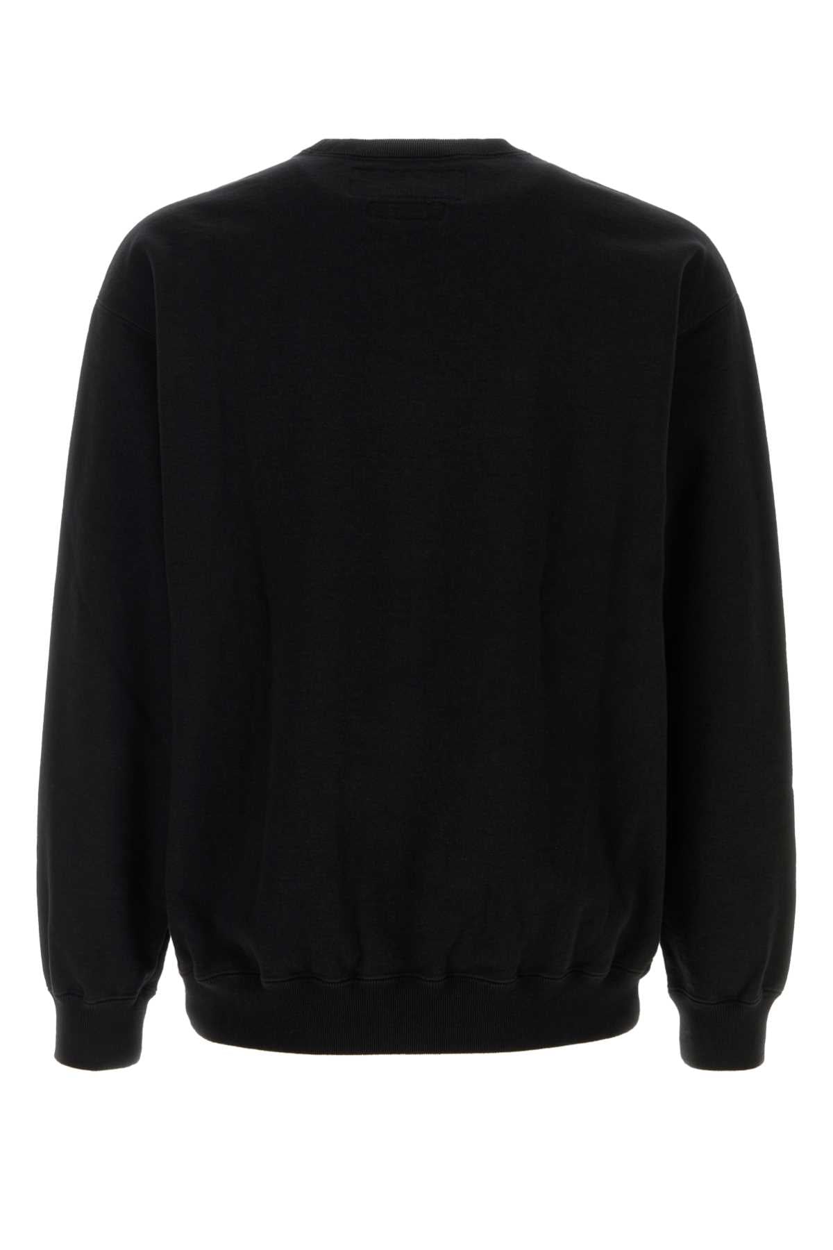 Yohji Yamamoto Shirt Sweatshirt — Black, view 2