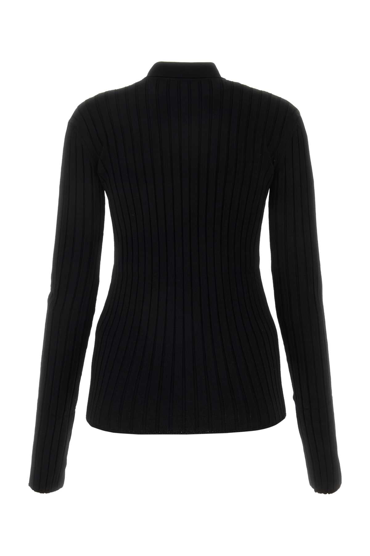 Nensi Dojaka Shirt Cardigan — Black, view 2