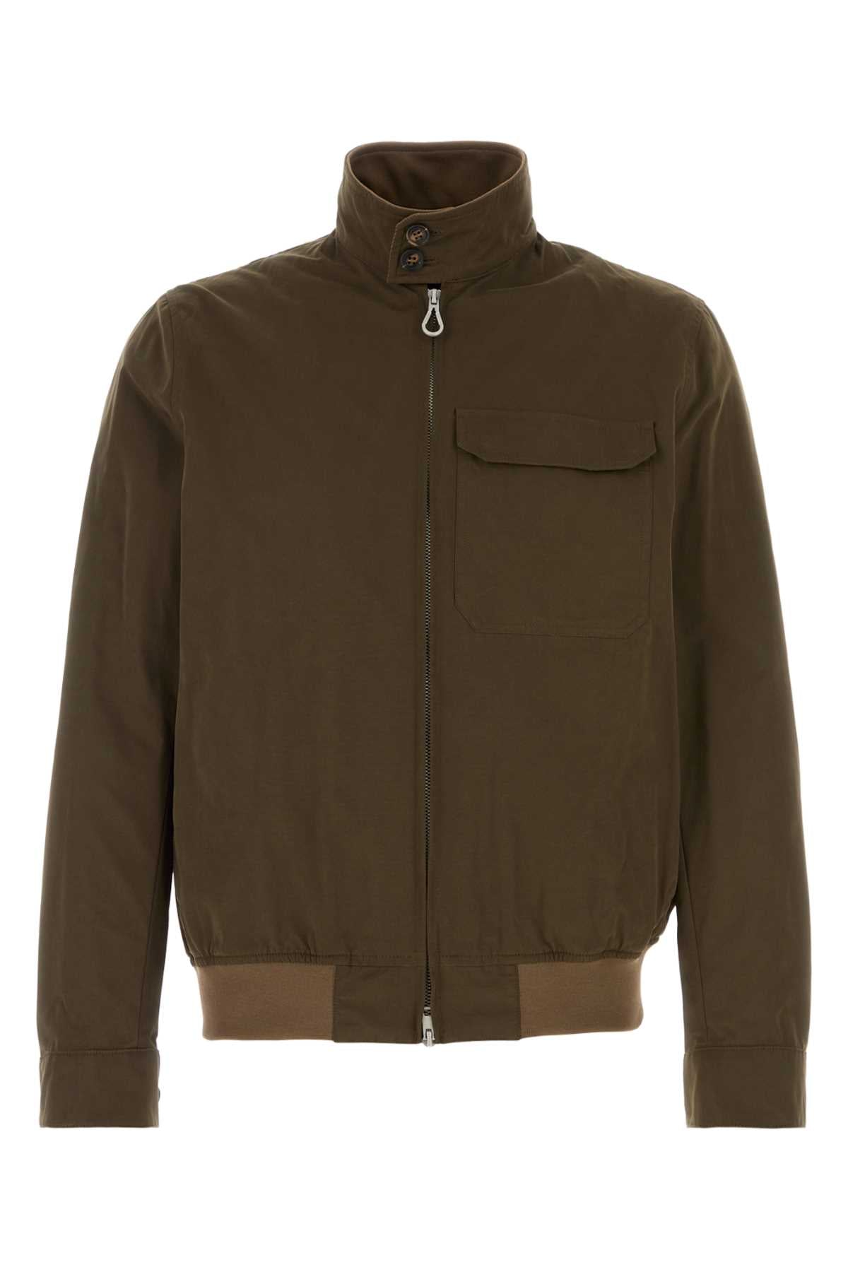 Palto' Cotton Blend Jacket — Brown by Paltò