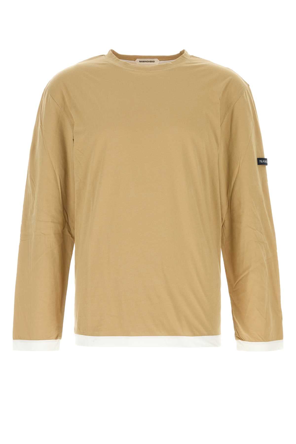 Namacheko Coupled T-Shirt — Beige by Namacheko
