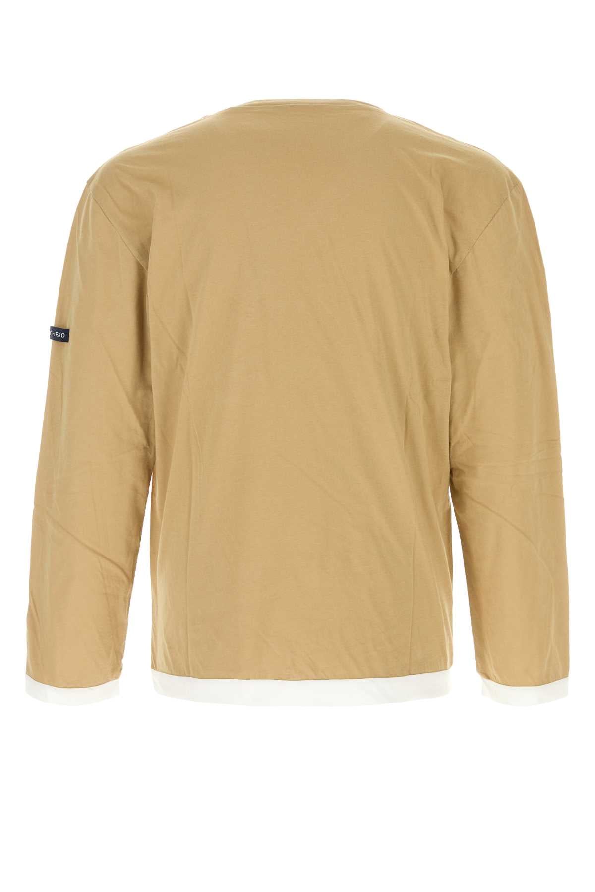 Namacheko Coupled T-Shirt — Beige, view 2
