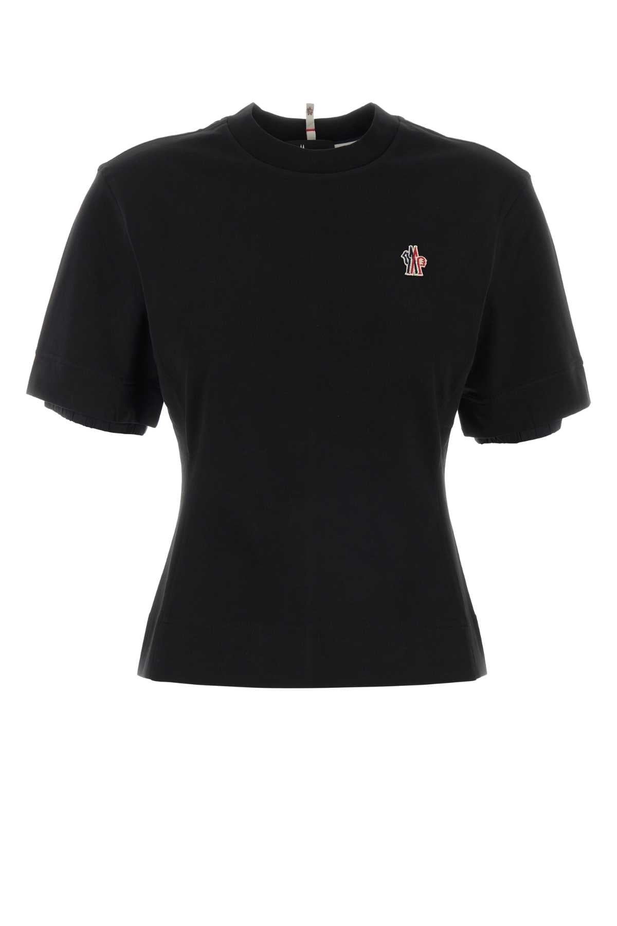 Moncler Grenoble Stretch Cotton T-Shirt — Black by Moncler Grenoble
