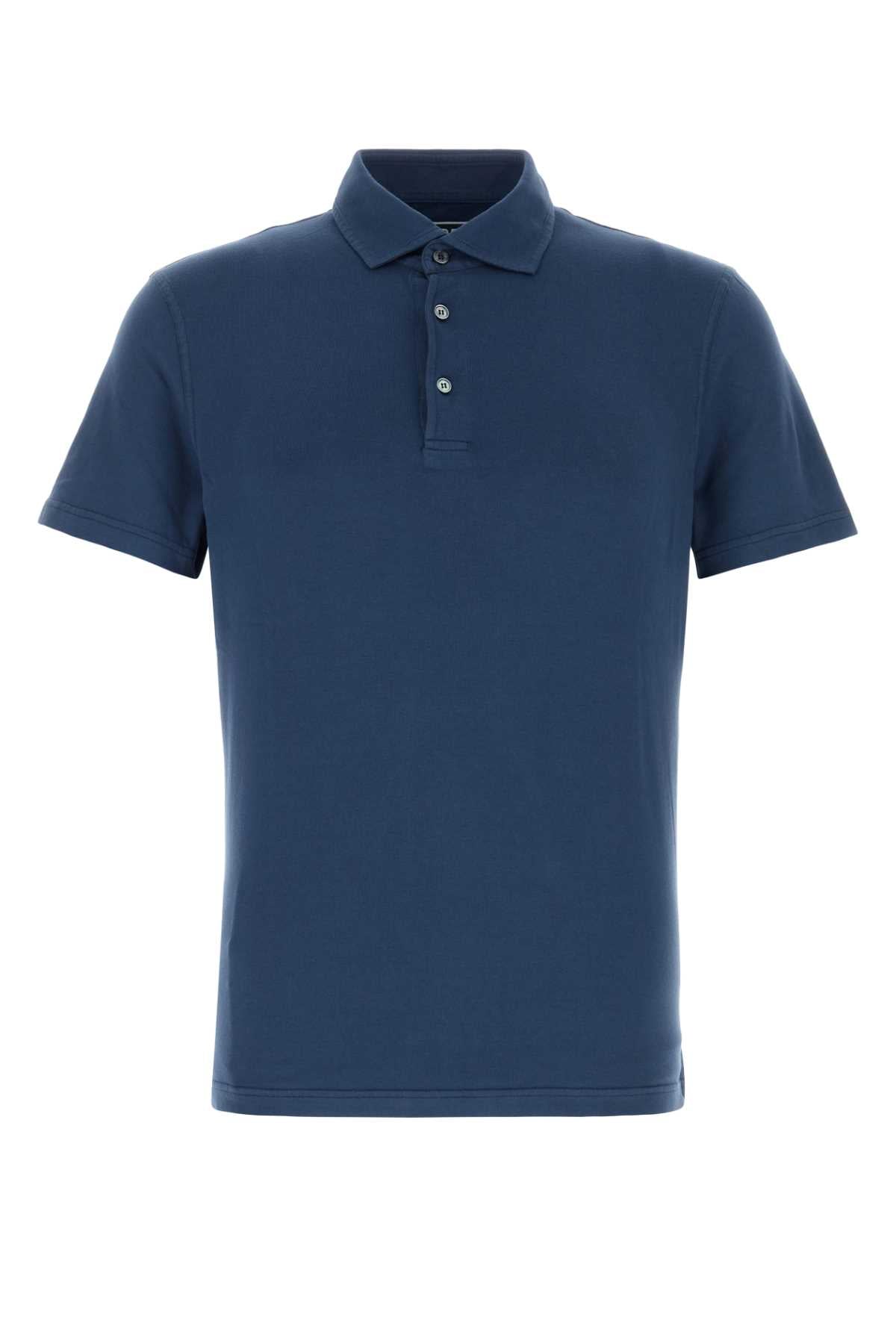 Fedeli Polo Shirt — Blue by Fedeli