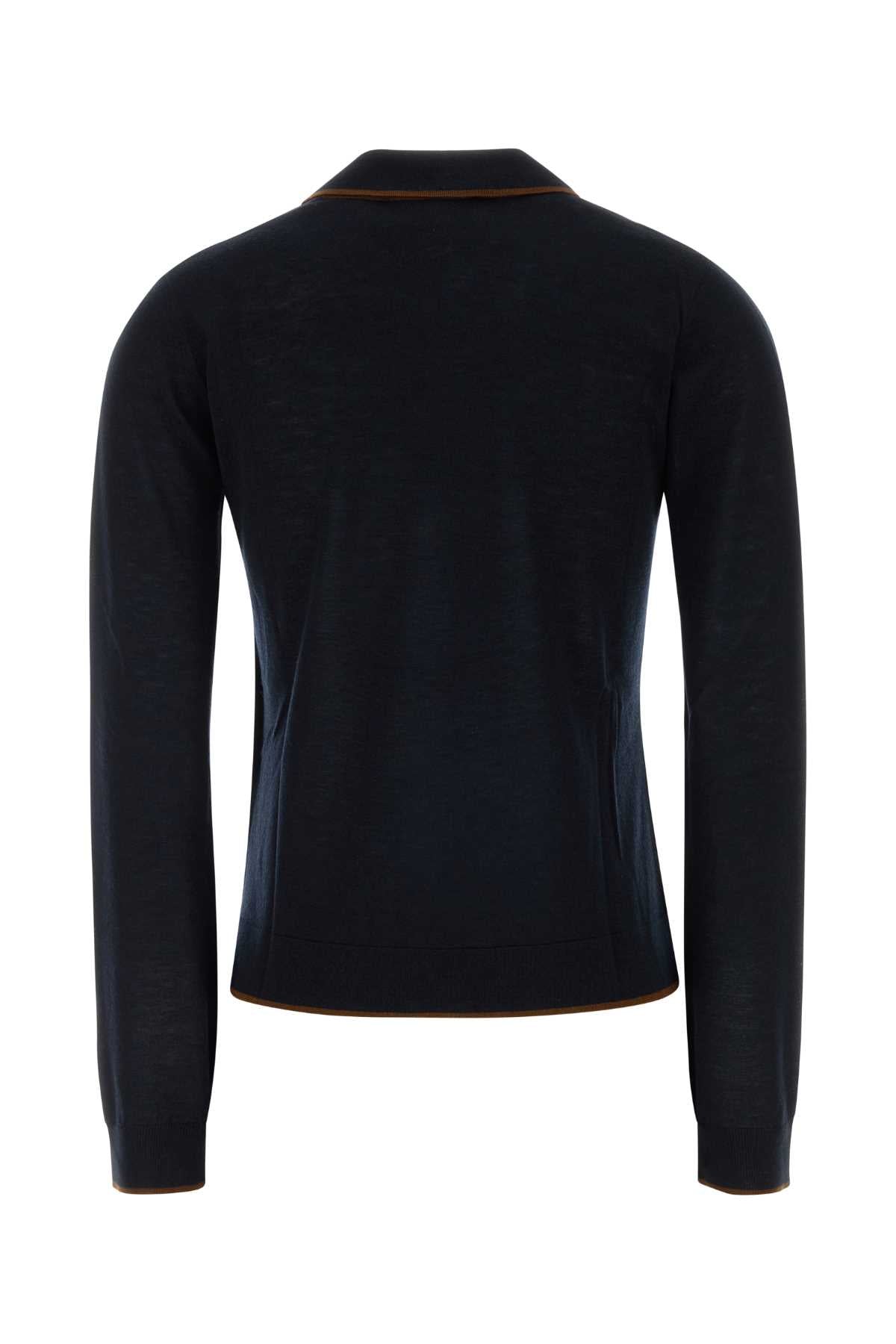 Mm Studio Targo Cardigan — Navy, view 2