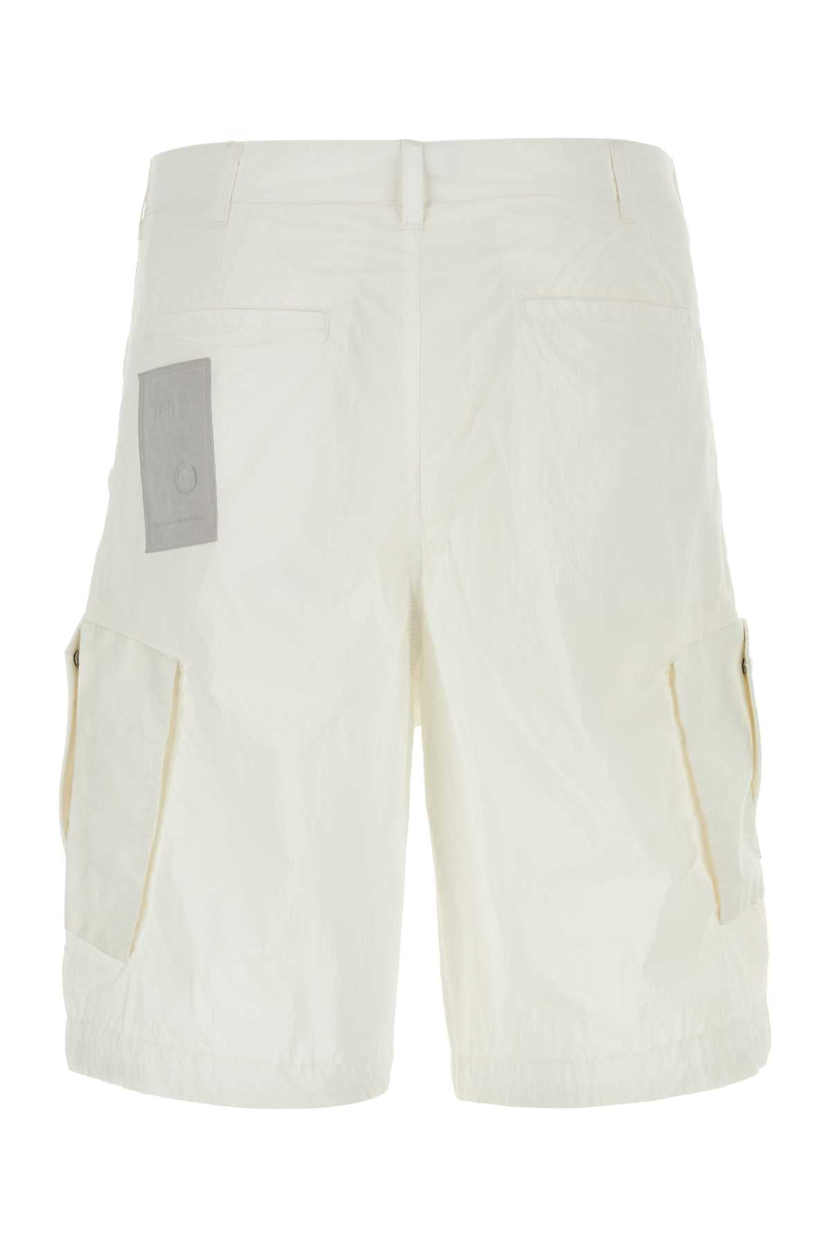 Ten C Nylon Bermuda Shorts — White, view 2